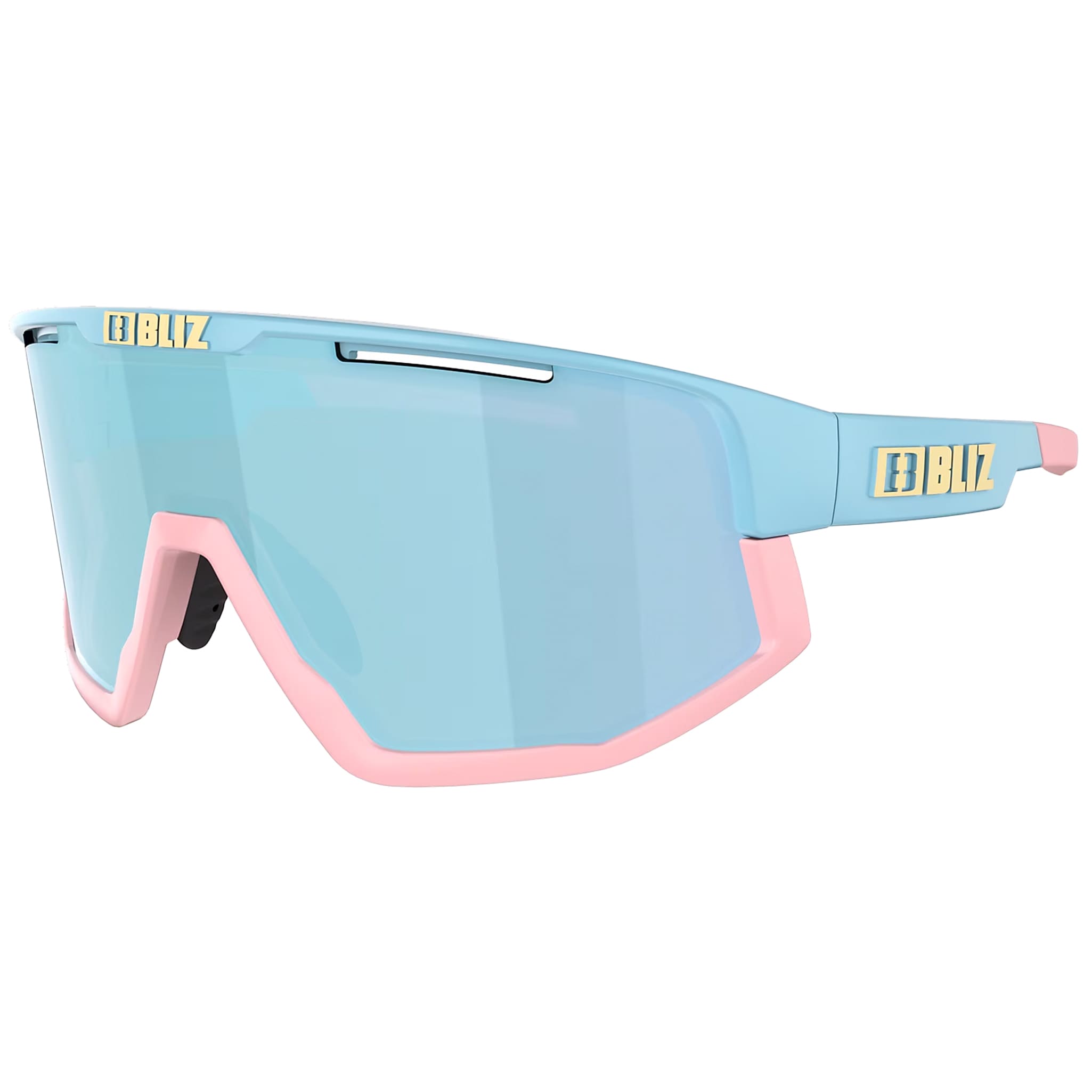 Ochelari de soare Bliz Fusion Small - Pastel Blue / Smoke Ice Blue