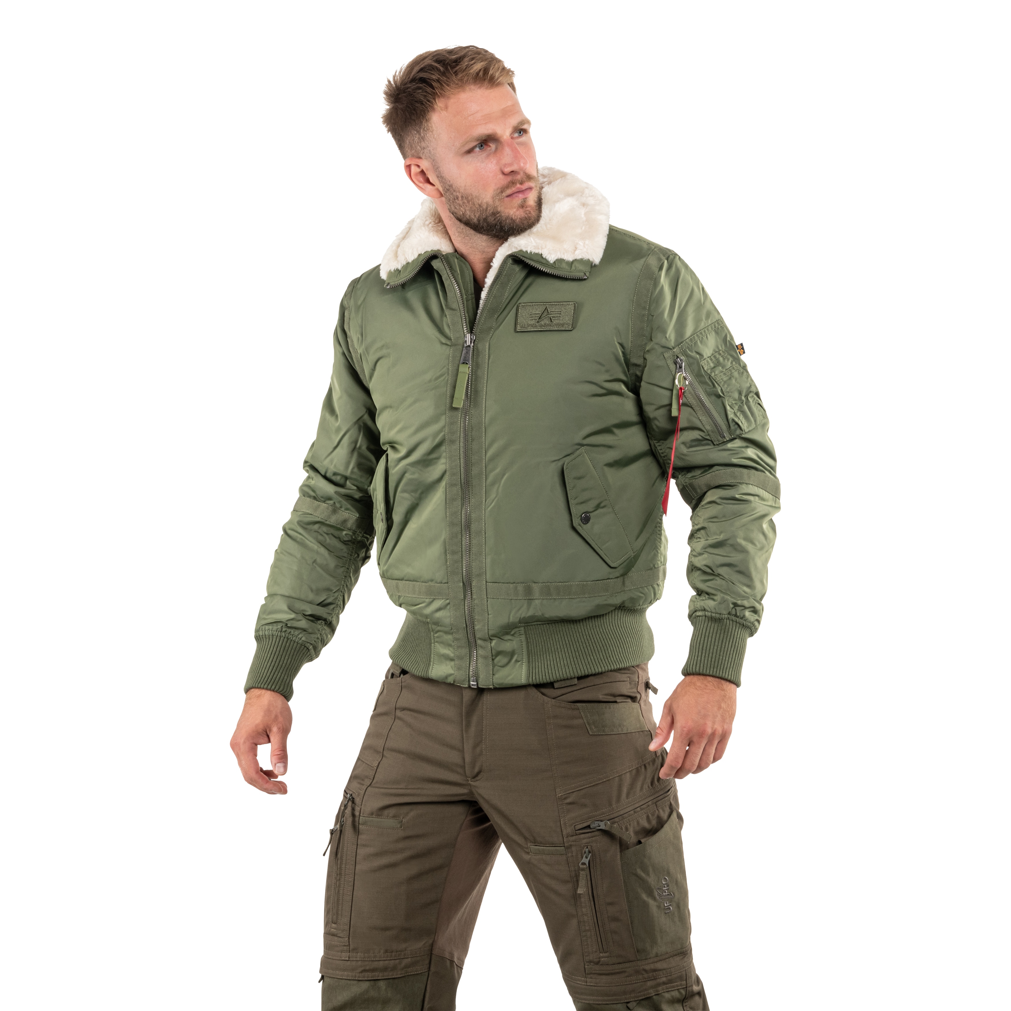 Geacă Alpha Industries B15-3 TT - Sage Green