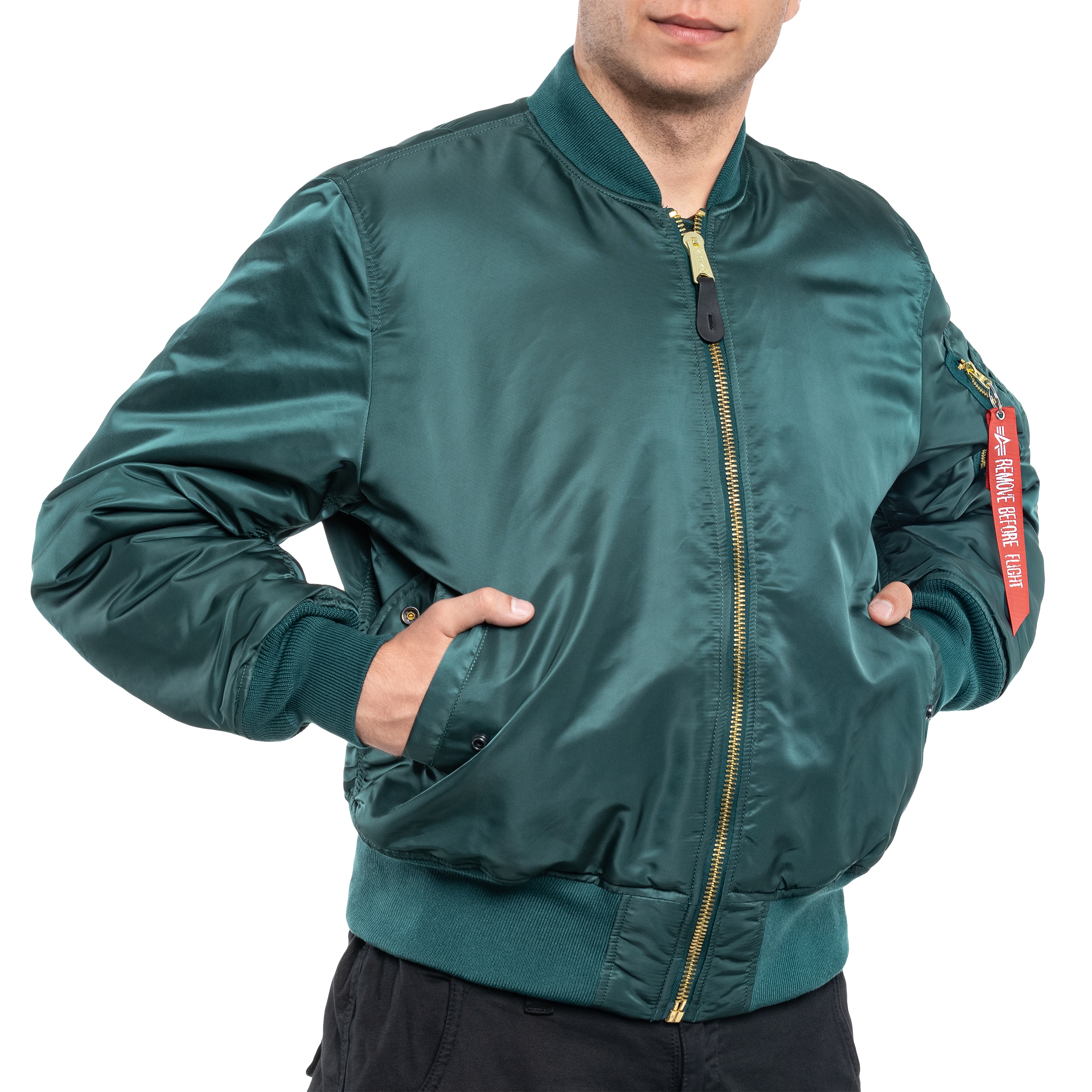 Geacă Alpha Industries MA-1 Heritage - Force Green