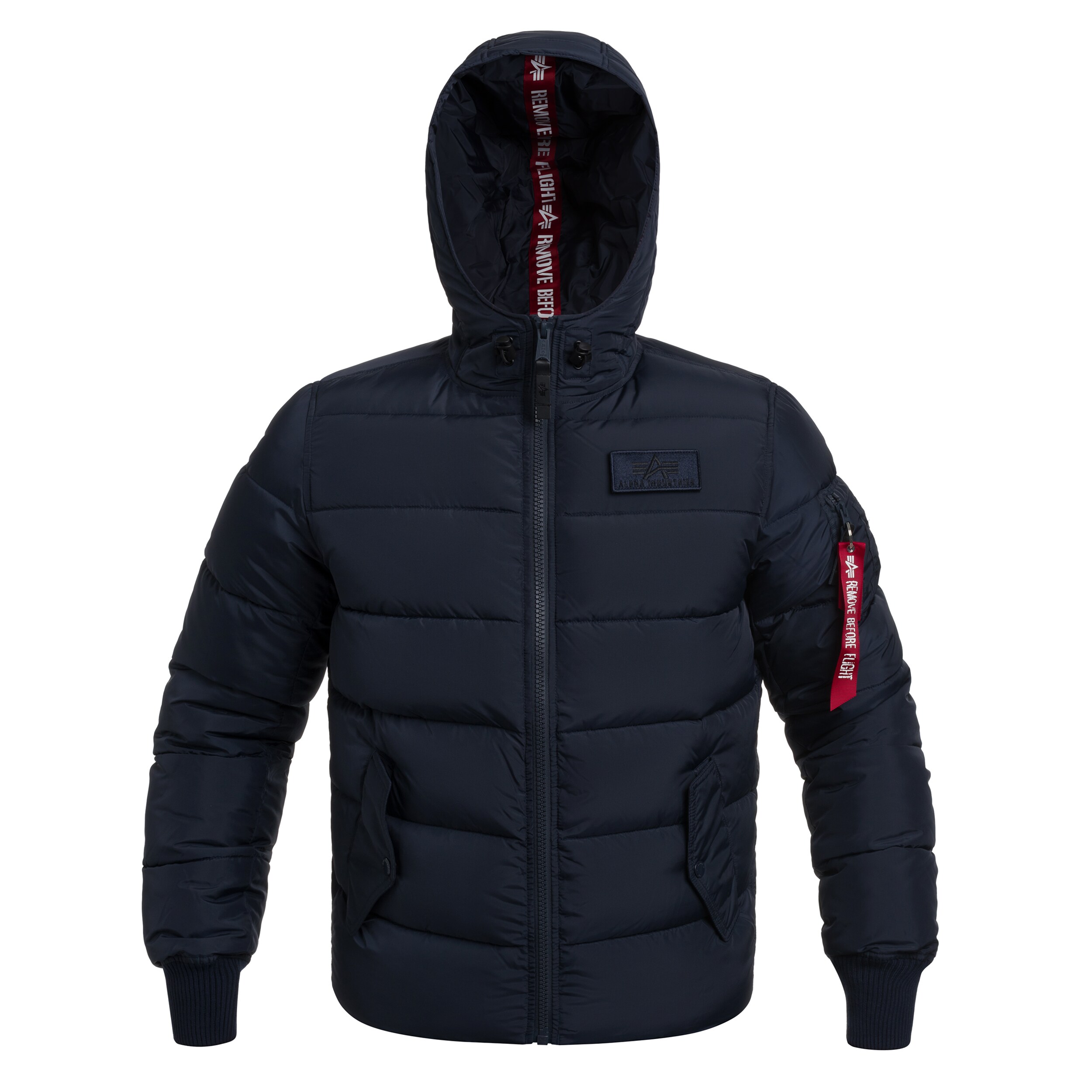 Geacă Alpha Industries Hooded Puffer FD - Replica Blue