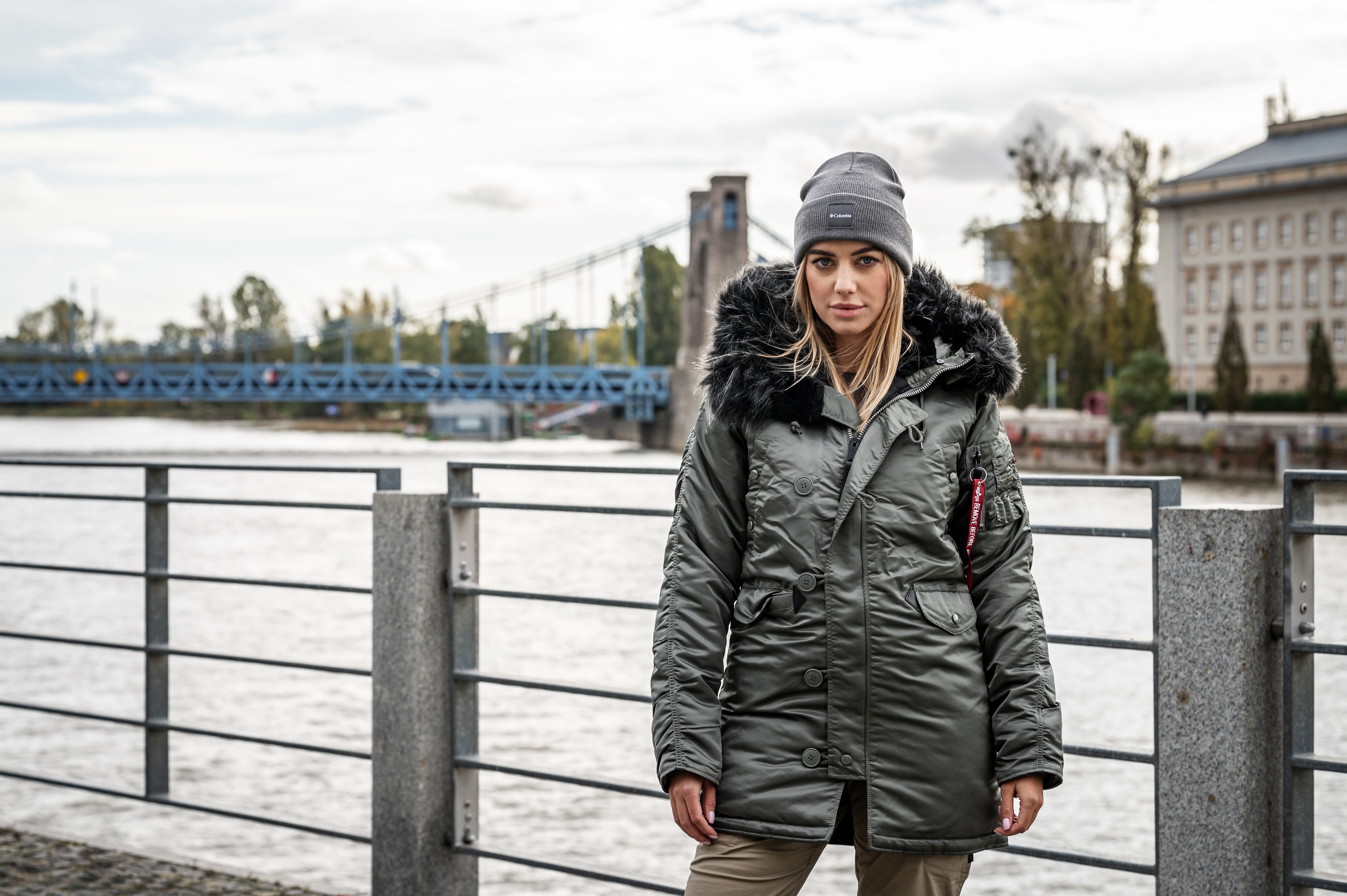 Geacă de damă Alpha Industries N3B VF 59 - Vintage Green/Black