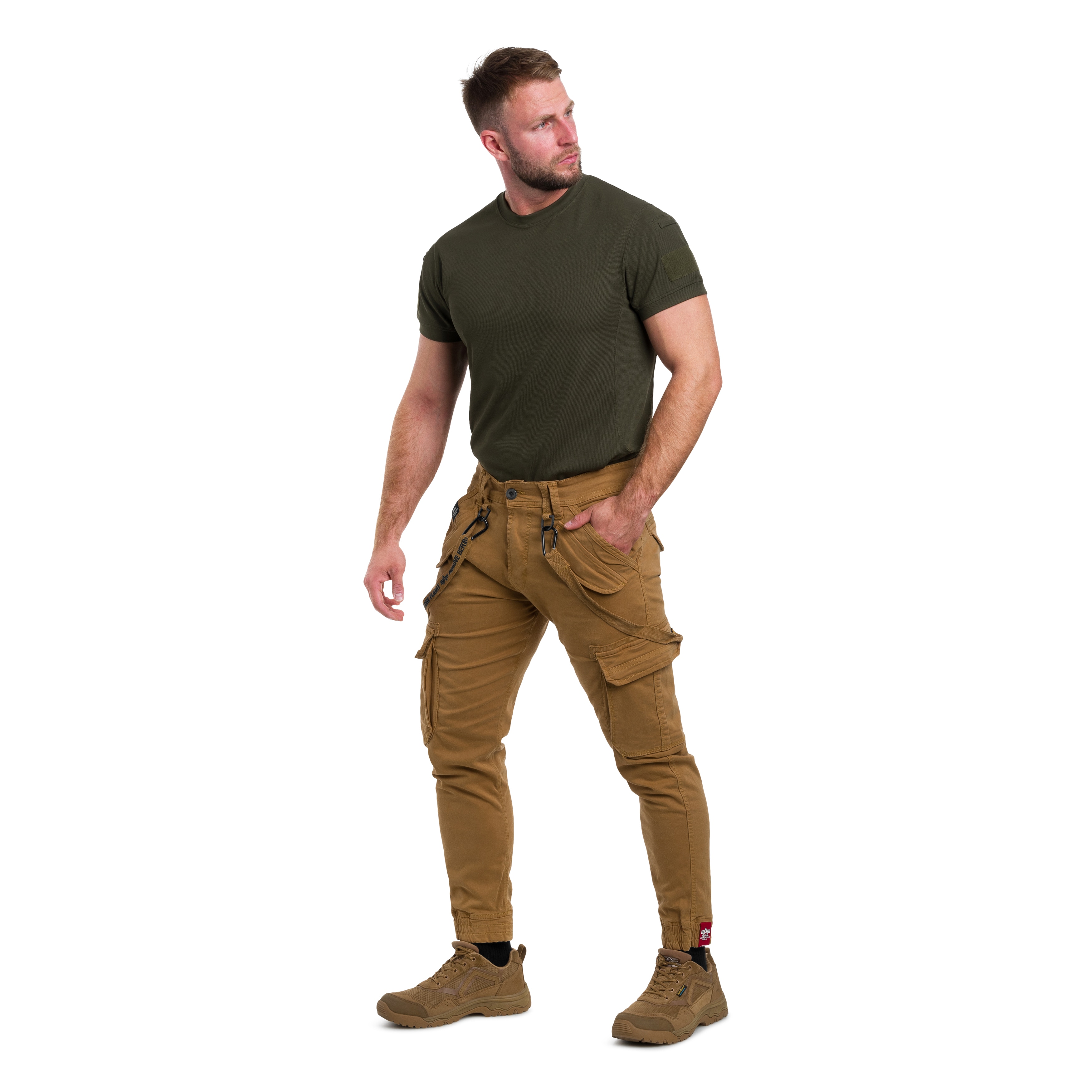 Pantaloni Alpha Industries Utility - Khaki