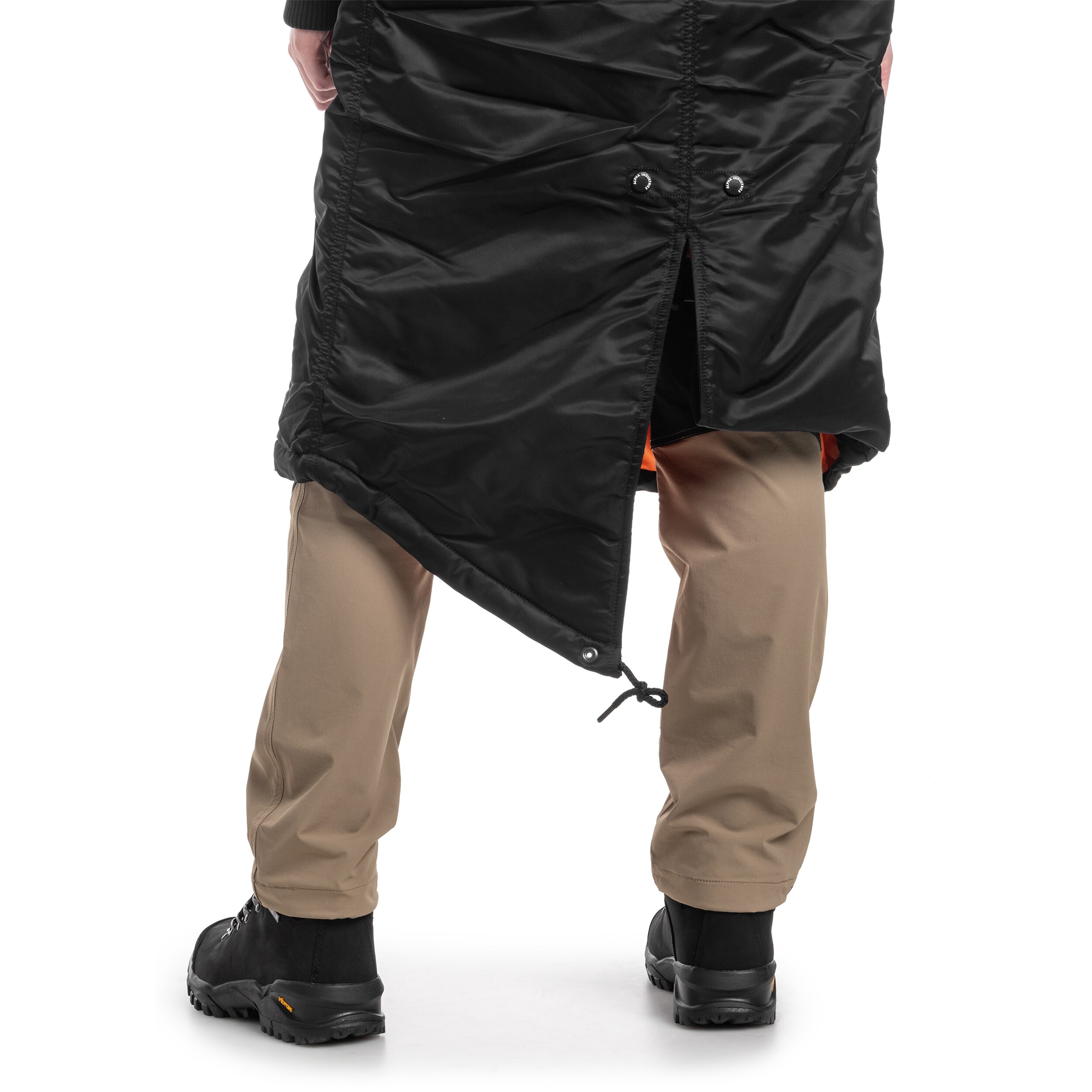 Geacă de damă Alpha Industries Long Fishtail - Black