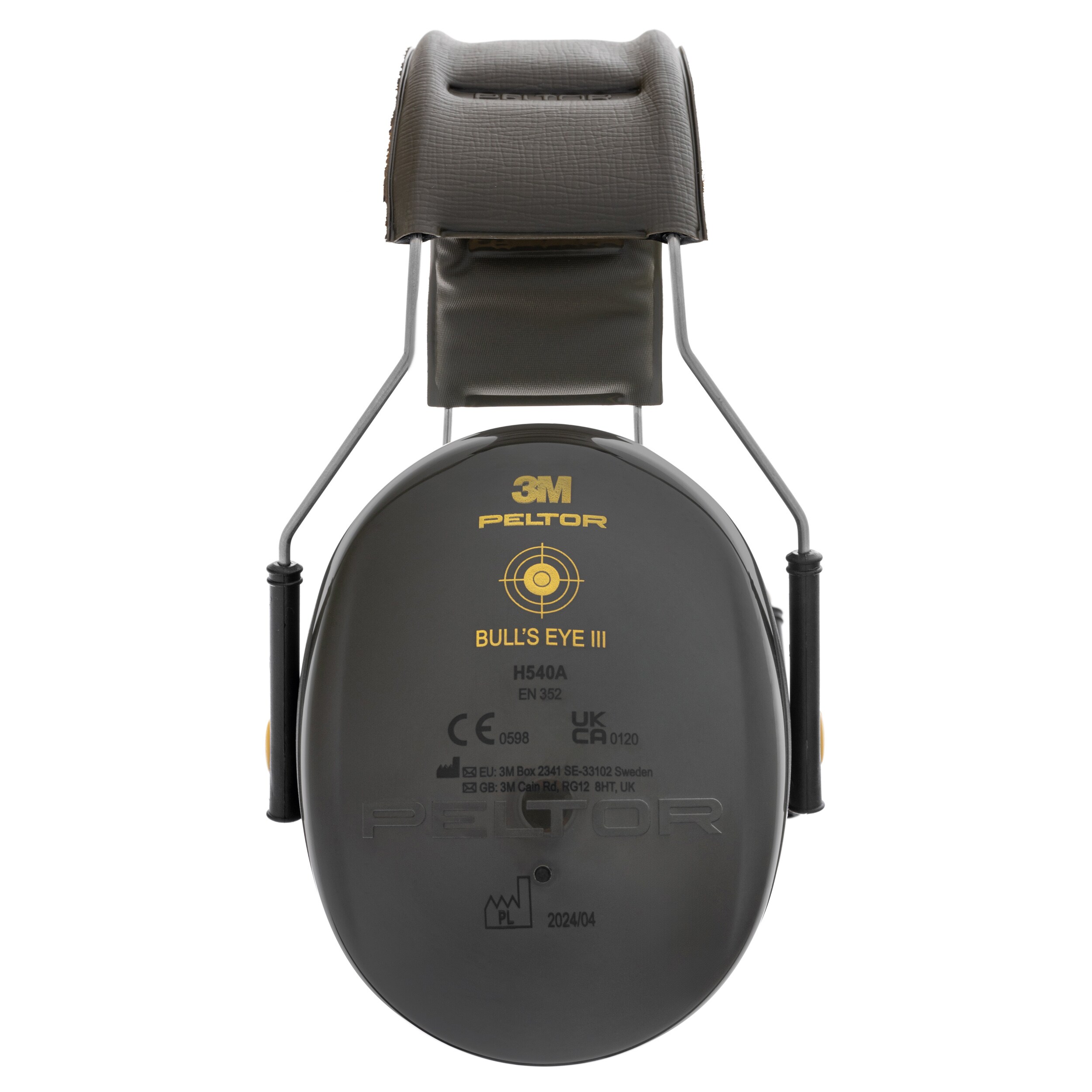 Protecție auditivă pasivă 3M Peltor Bull's Eye III - Verde