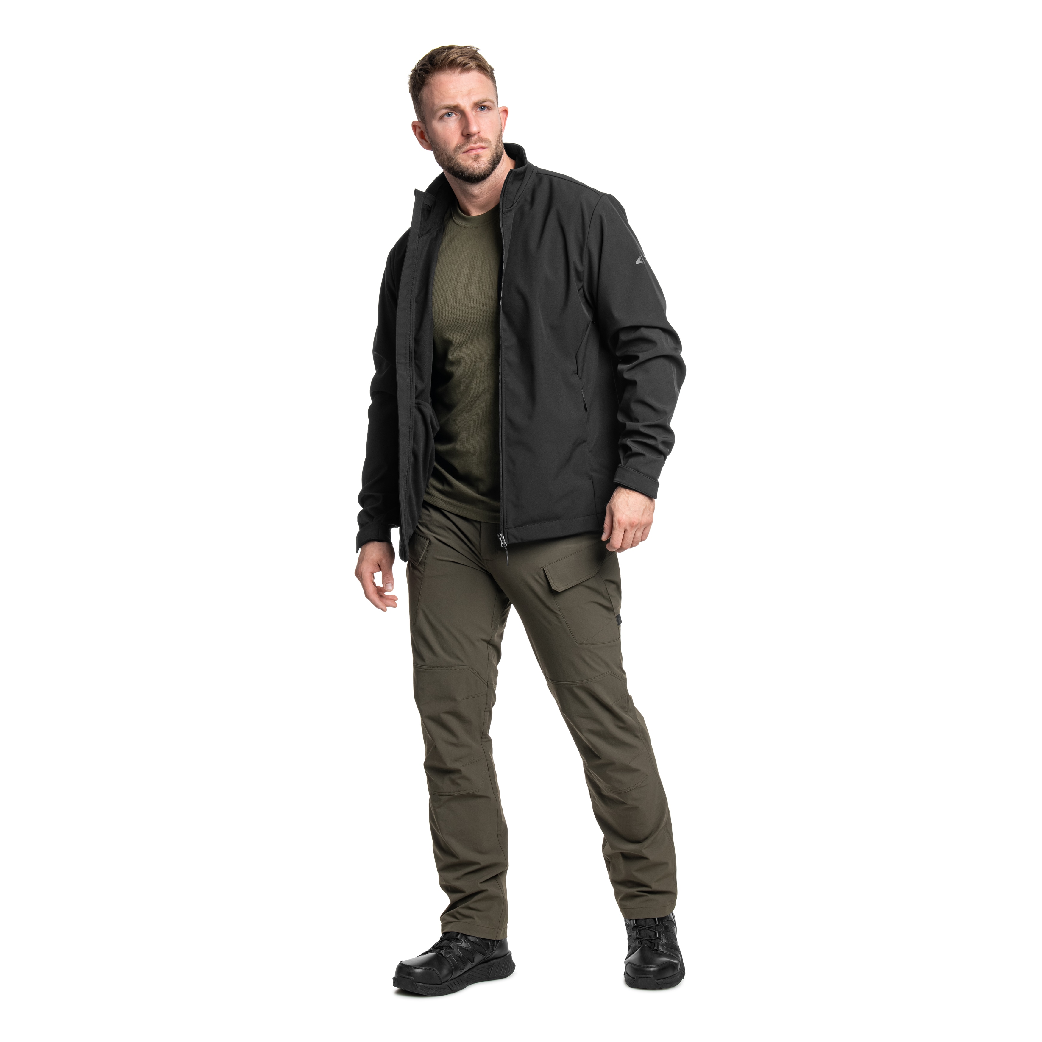 Geacă 4F Softshell M284 - Neagră