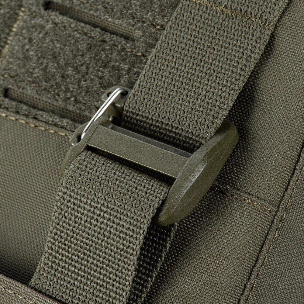 Vestă tactică tip Plate Carrier M-Tac Cuirass Fast Elite Ranger Green - pentru plăci balistice L/XL