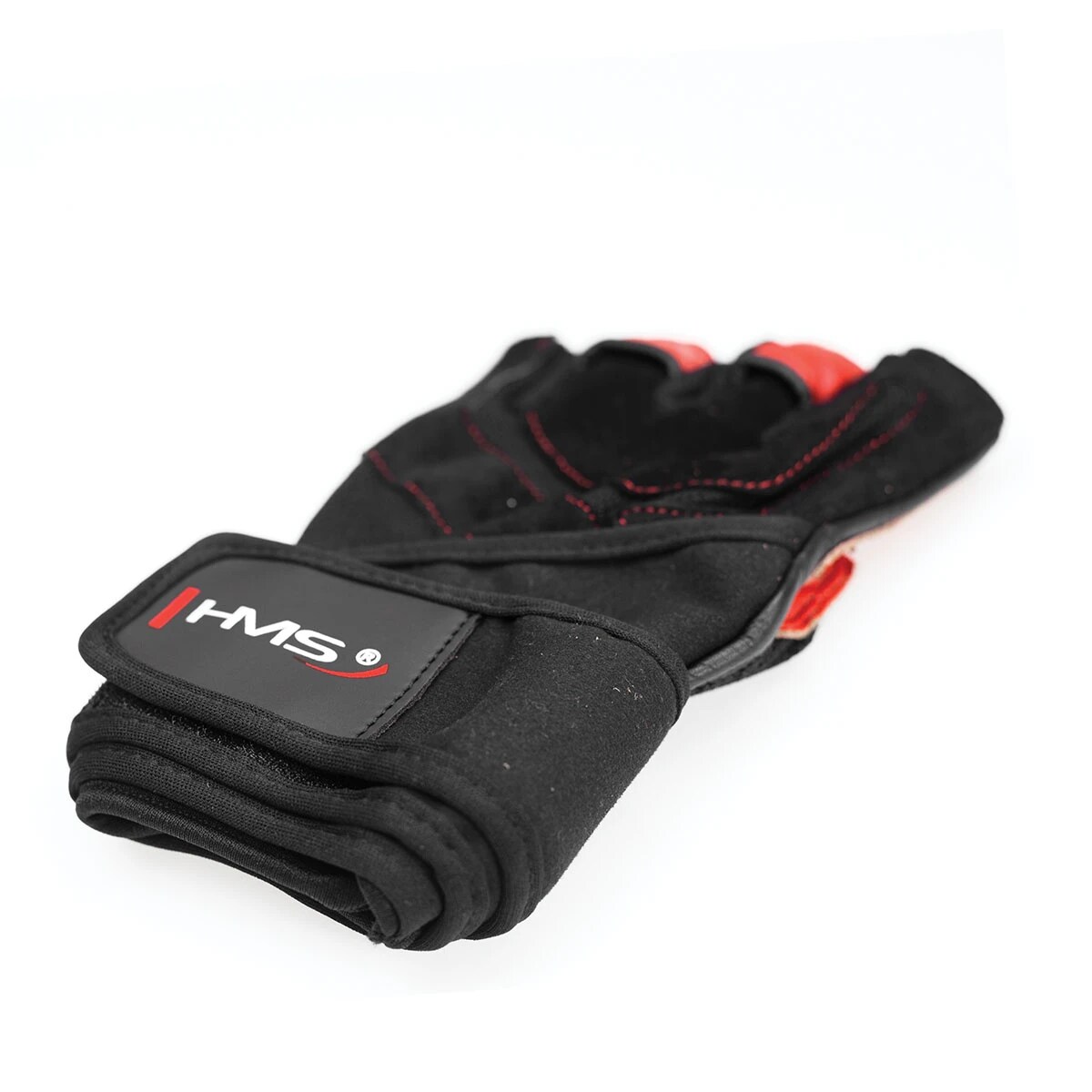 Mănuși de fitness HMS RST01 - Black/Red