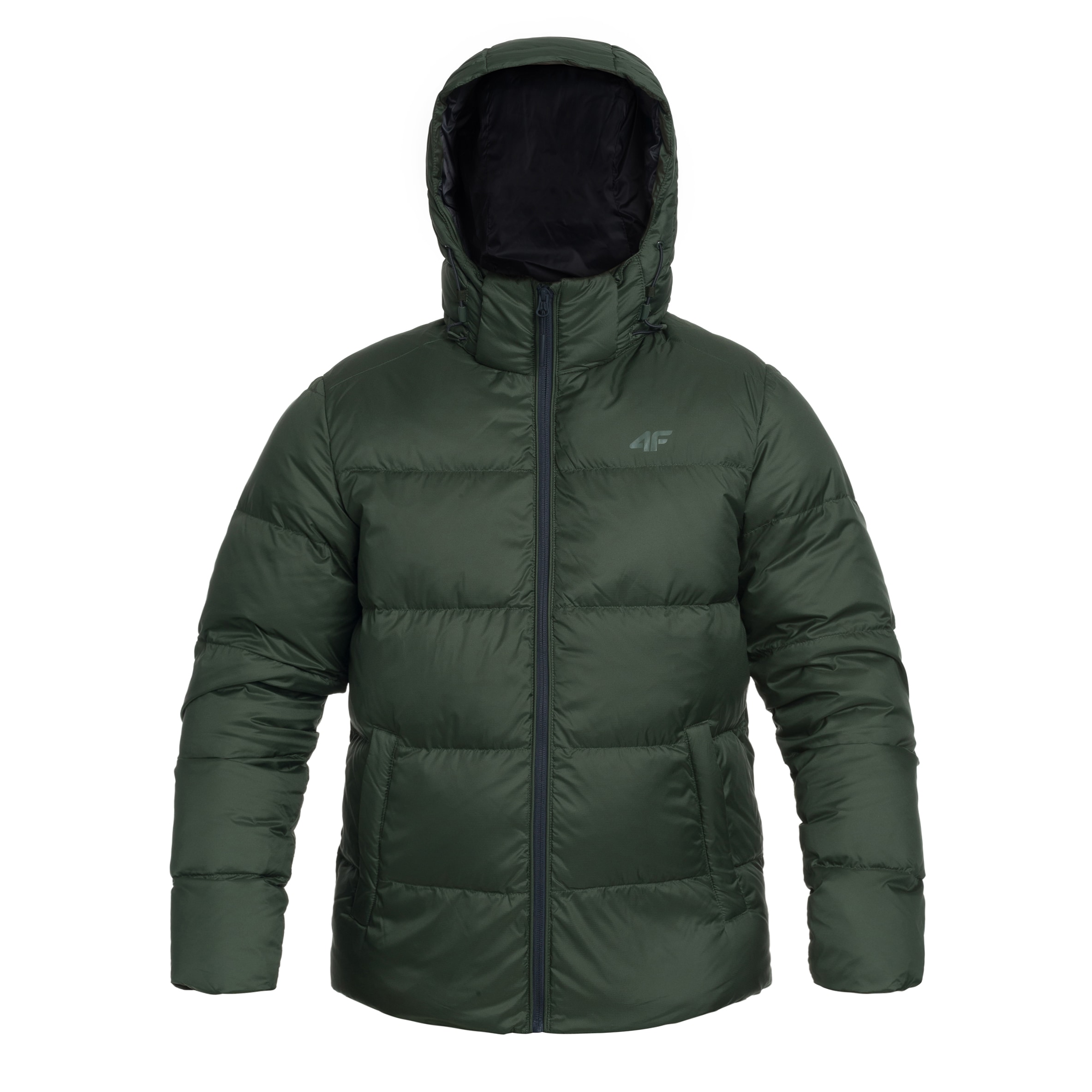 Geacă cu puf 4F M513 - Verde măsliniu