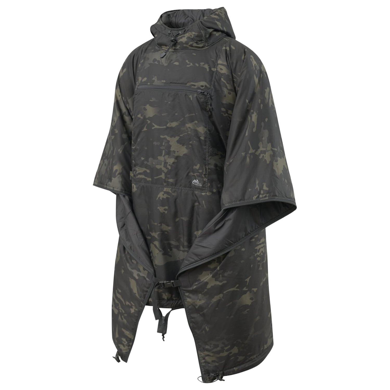 Poncho Helikon-Tex Swagman Roll Climashield Apex cu funcția de sac de dormit - MultiCam Black