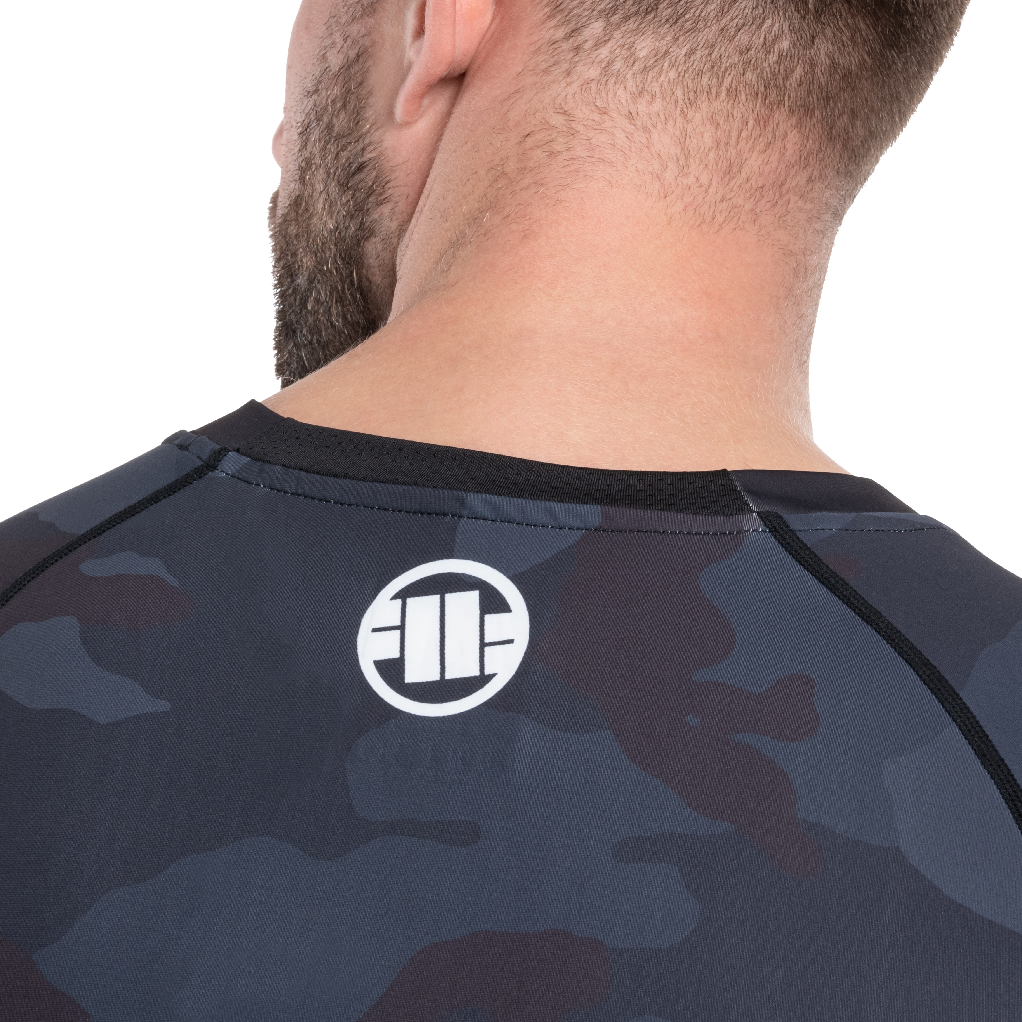 Bluză termoactivă Pitbull West Coast LongSleeve Rashguard ADCC - Camo
