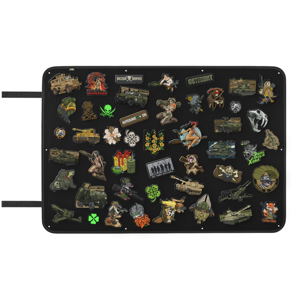 Panou pentru patch-uri M-Tac 65 x 95 cm - Black