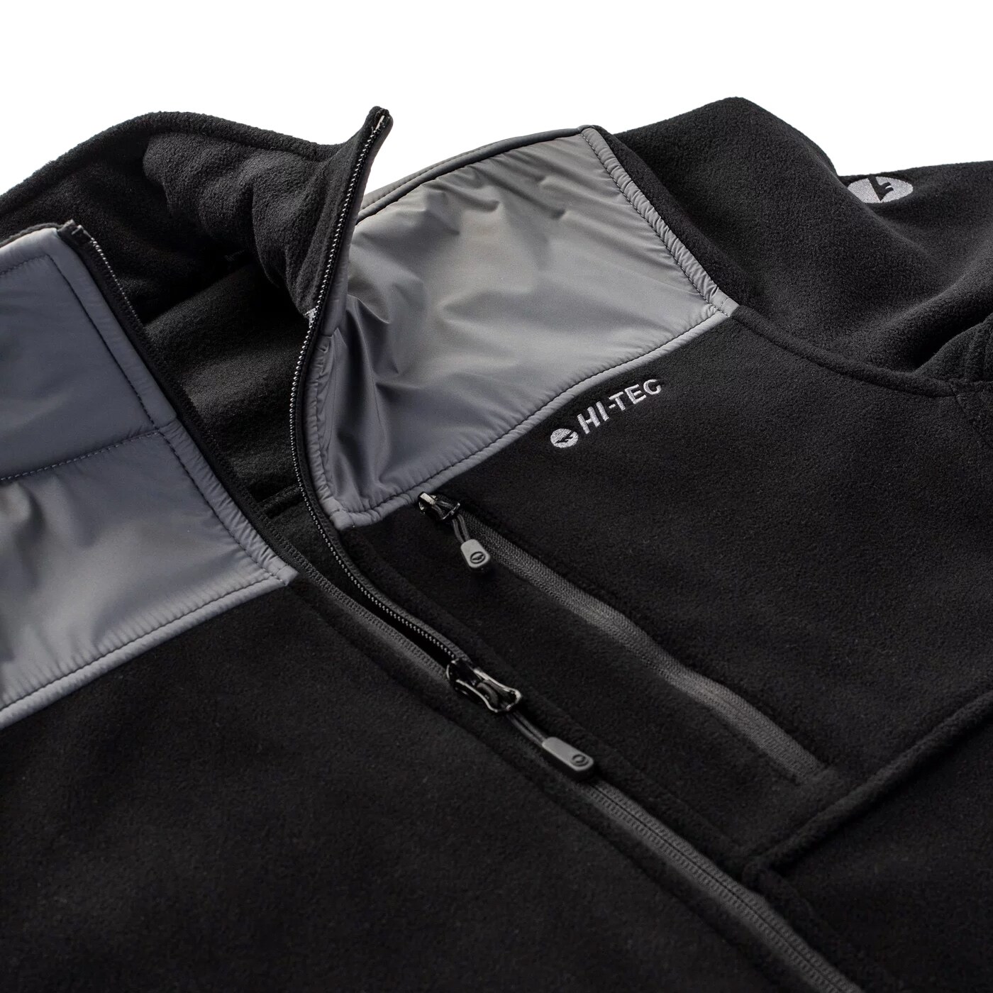 Jachetă polar Hi-Tec Hanis 350 - Black/Grey