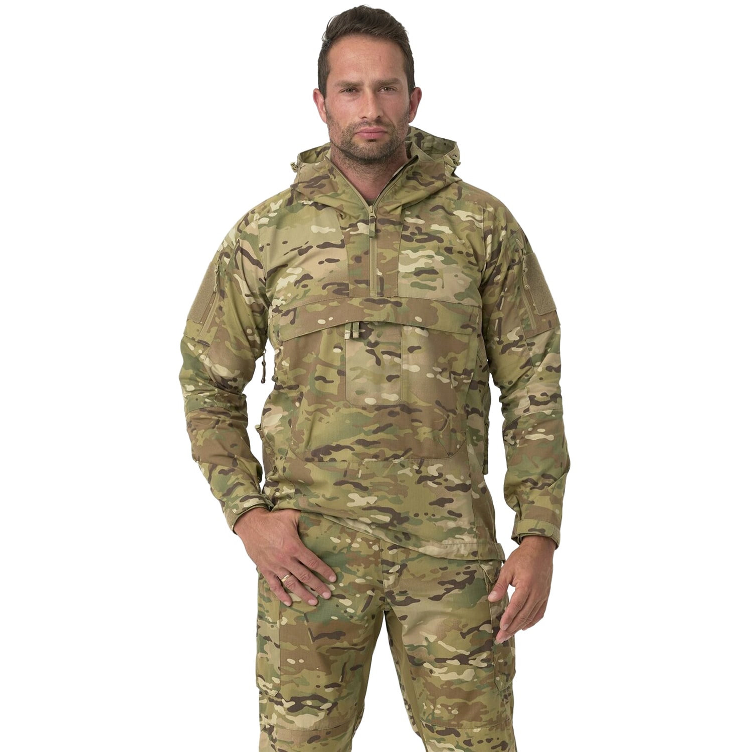 Geacă Helikon Anorak Tracer PolyCotton Rip-Stop - MultiCam