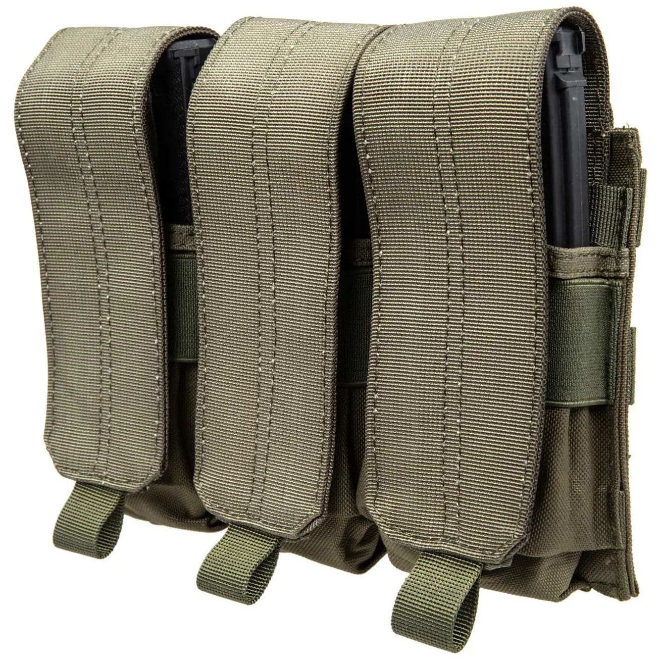 Husă triplă Specna Arms pentru încărcător - Olive