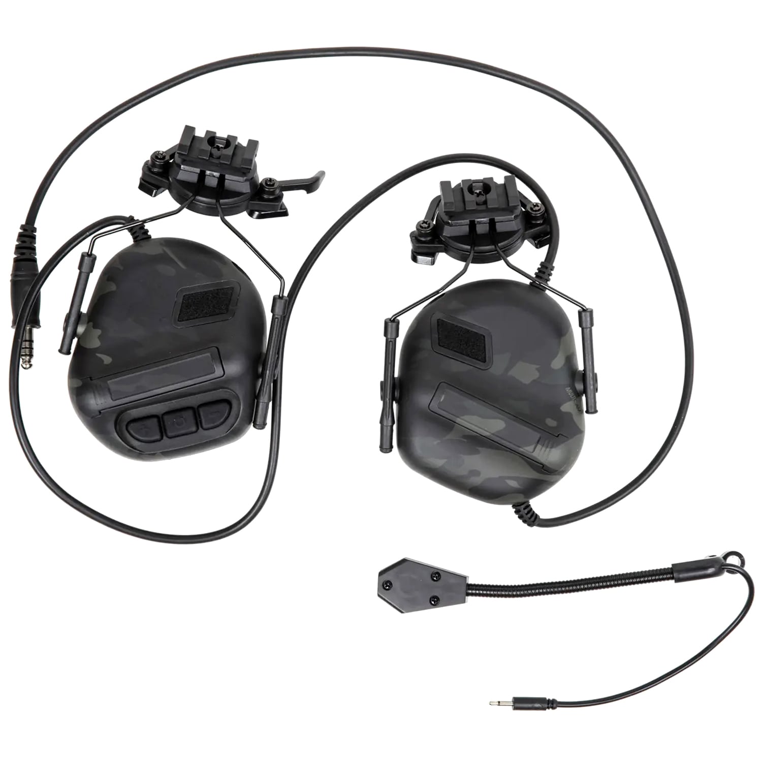 Protecție auditivă activă Wosport HD-11 Gen. 5 - MultiCam Black