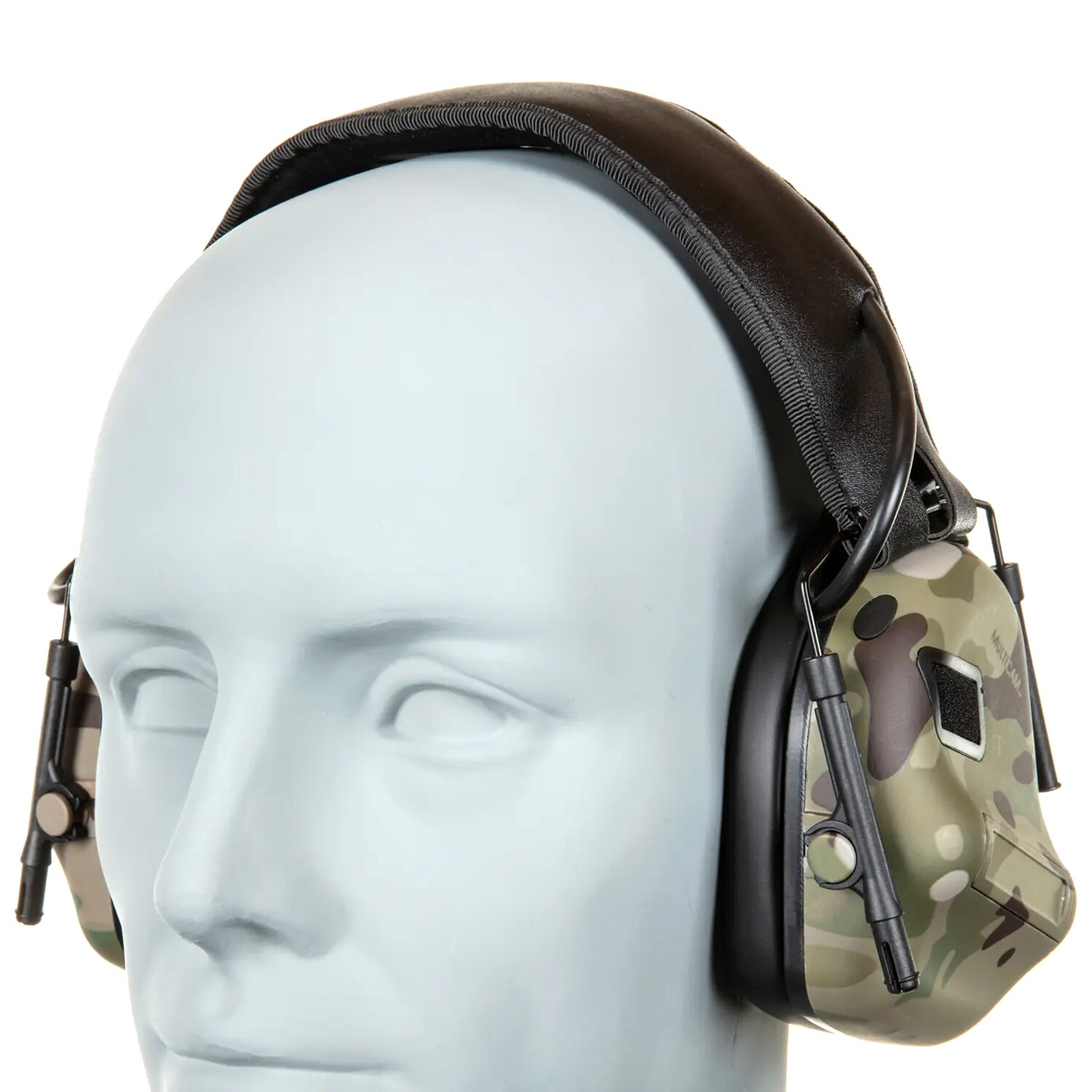 Protecție auditivă activă Wosport HD-12 IPSC Gen. 5 - MultiCam