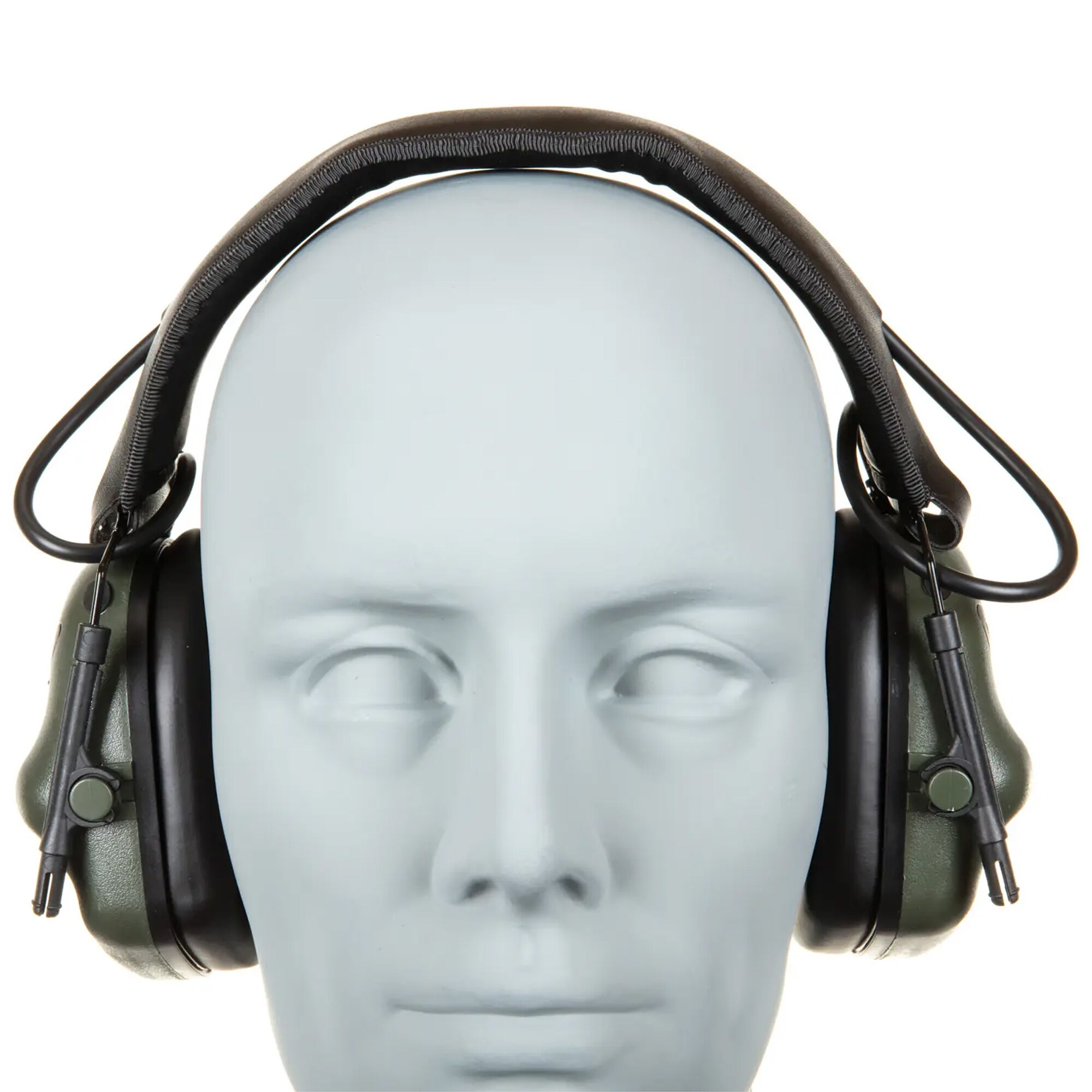 Protecție auditivă activă Wosport HD-12 IPSC Gen. 5 - Olive