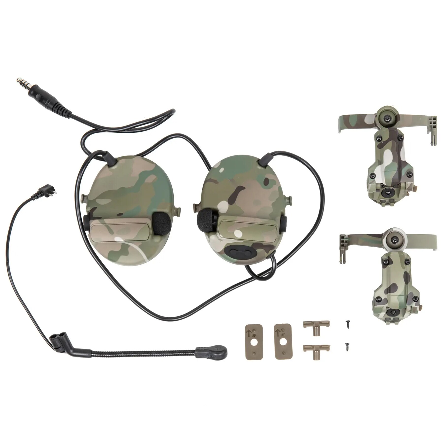 Căști Wosport C5 HD-24-A - MultiCam