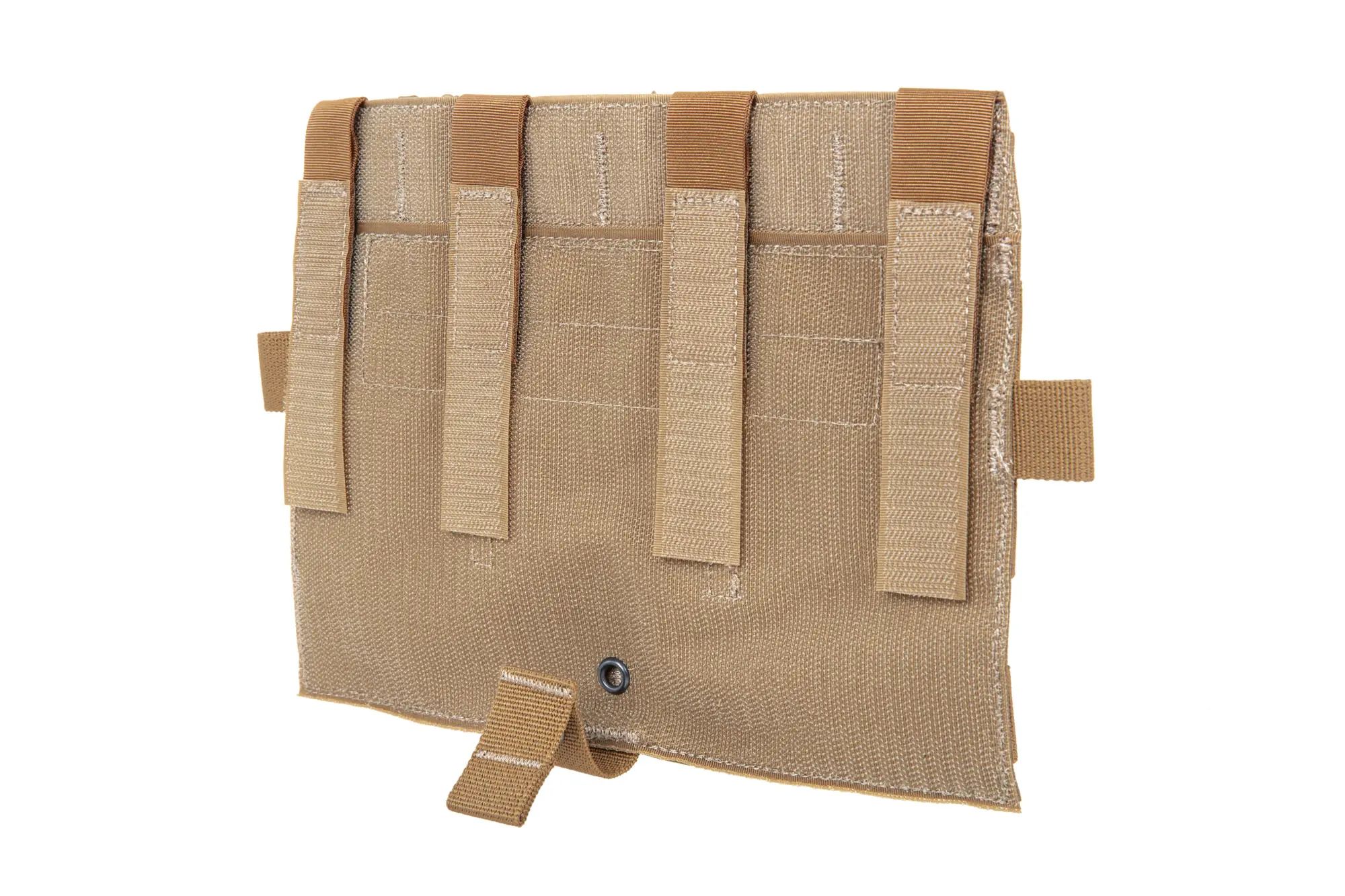 Panou Ape Force Gear Flat cu port triplu pentru încărcătoare de carabine - Coyote Brown