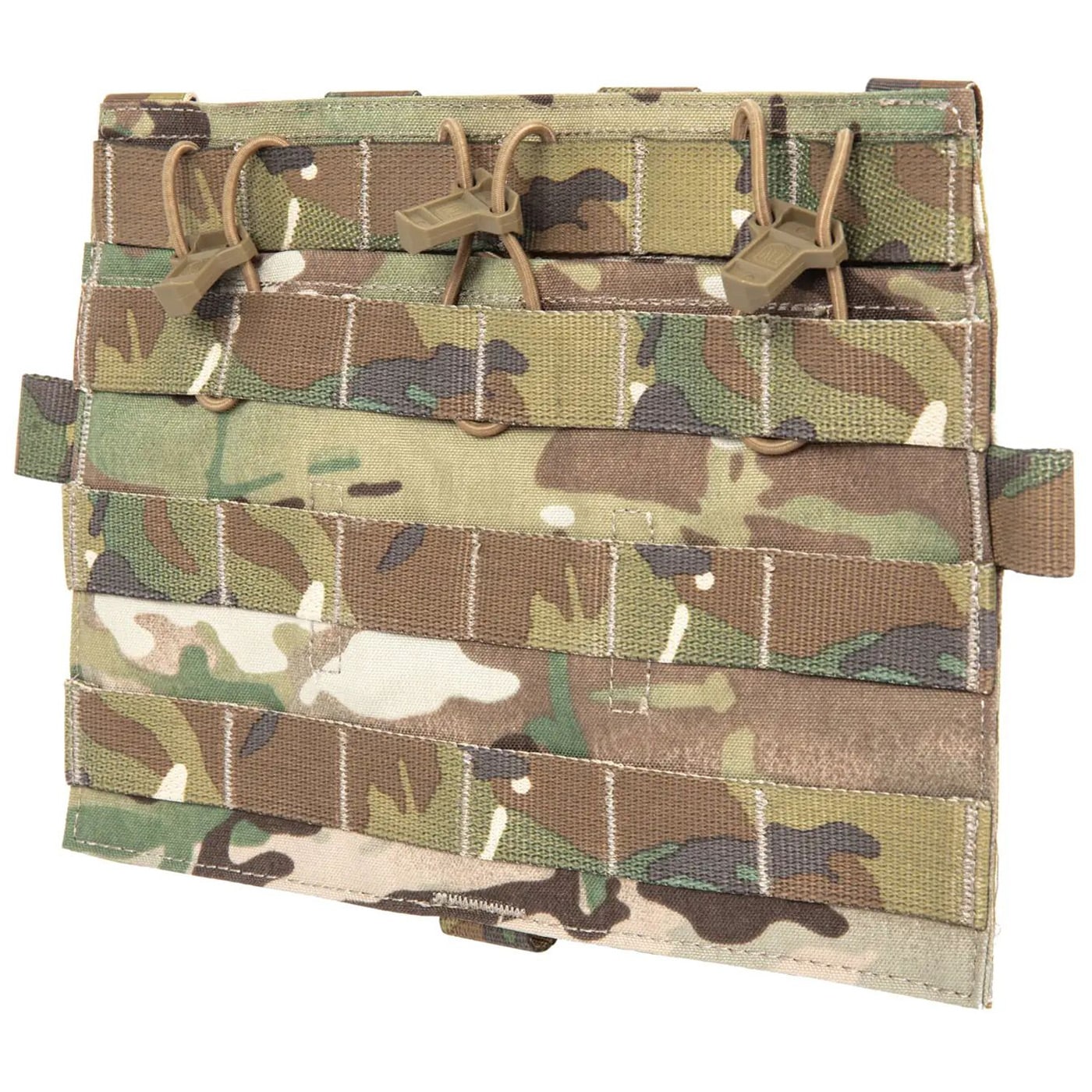 Panou Ape Force Gear Flat cu port triplu pentru încărcătoare de carabine - MultiCam