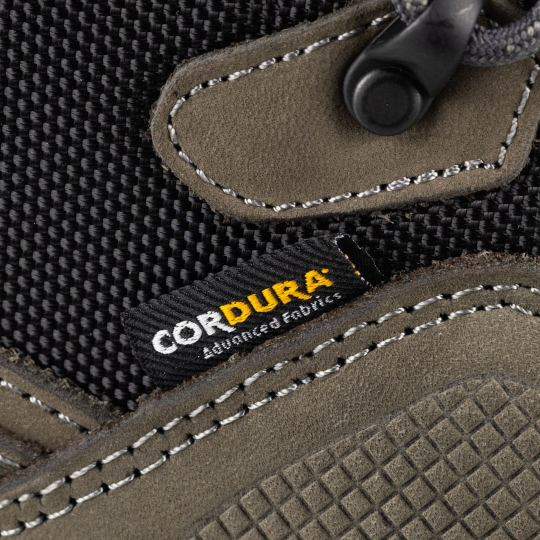 Încălțăminte Bergson Moko Mid STX - Khaki/Orange