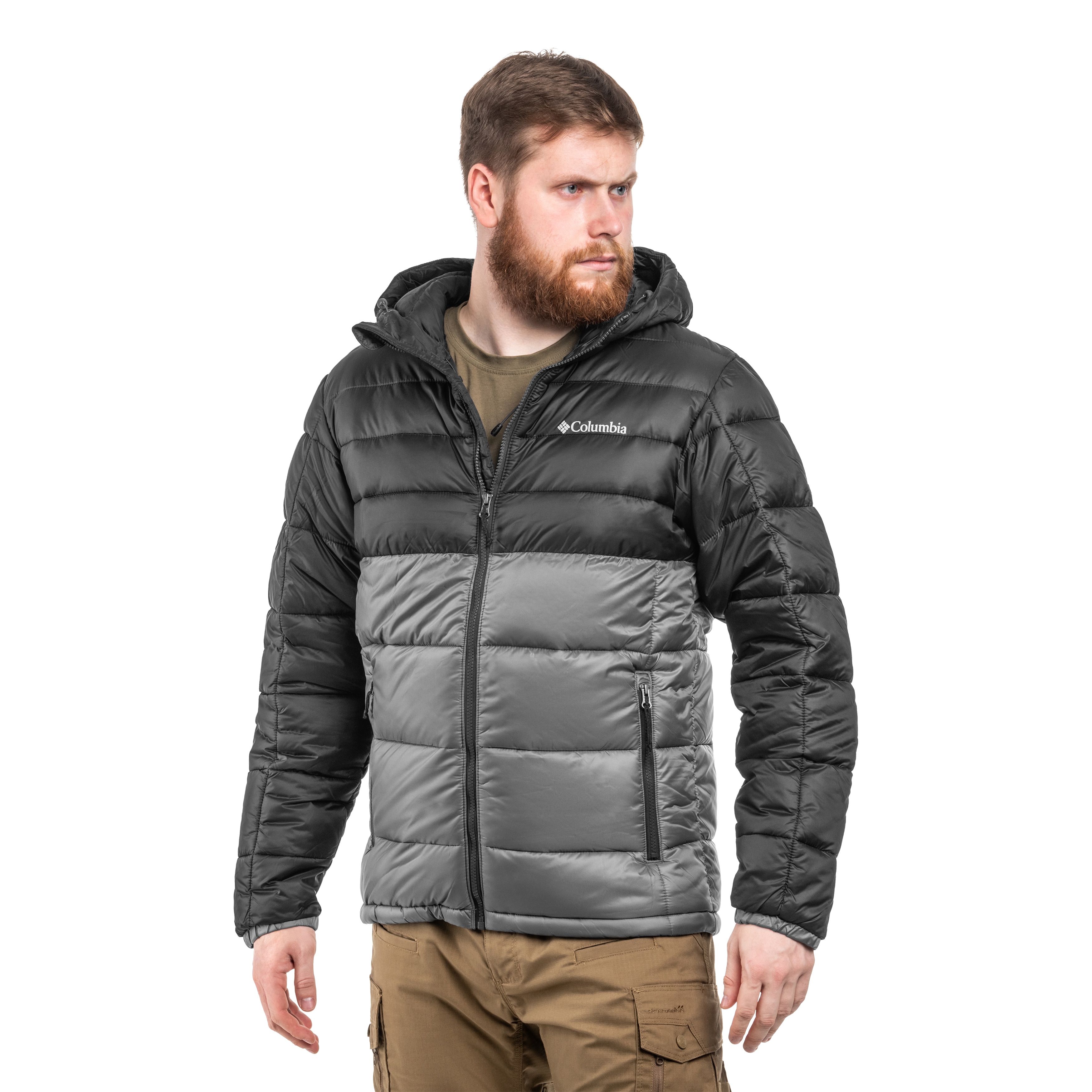 Geacă Columbia Buck Butte II Insulated Hooded - City Grey