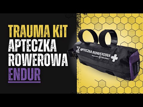 Trusă de prim ajutor pentru bicicletă AedMax Endur Trauma Kit