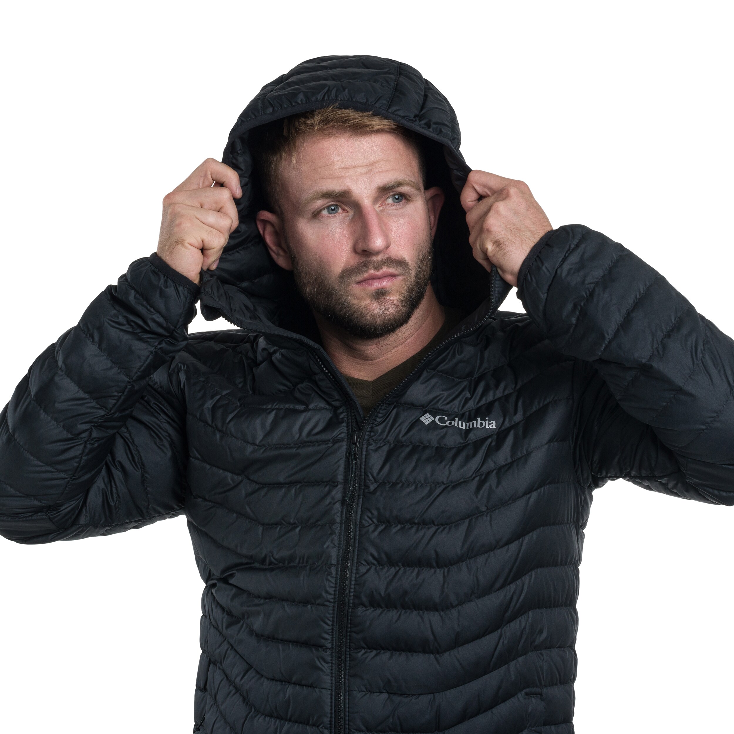 Geacă Columbia Westridge Down Hooded - Black