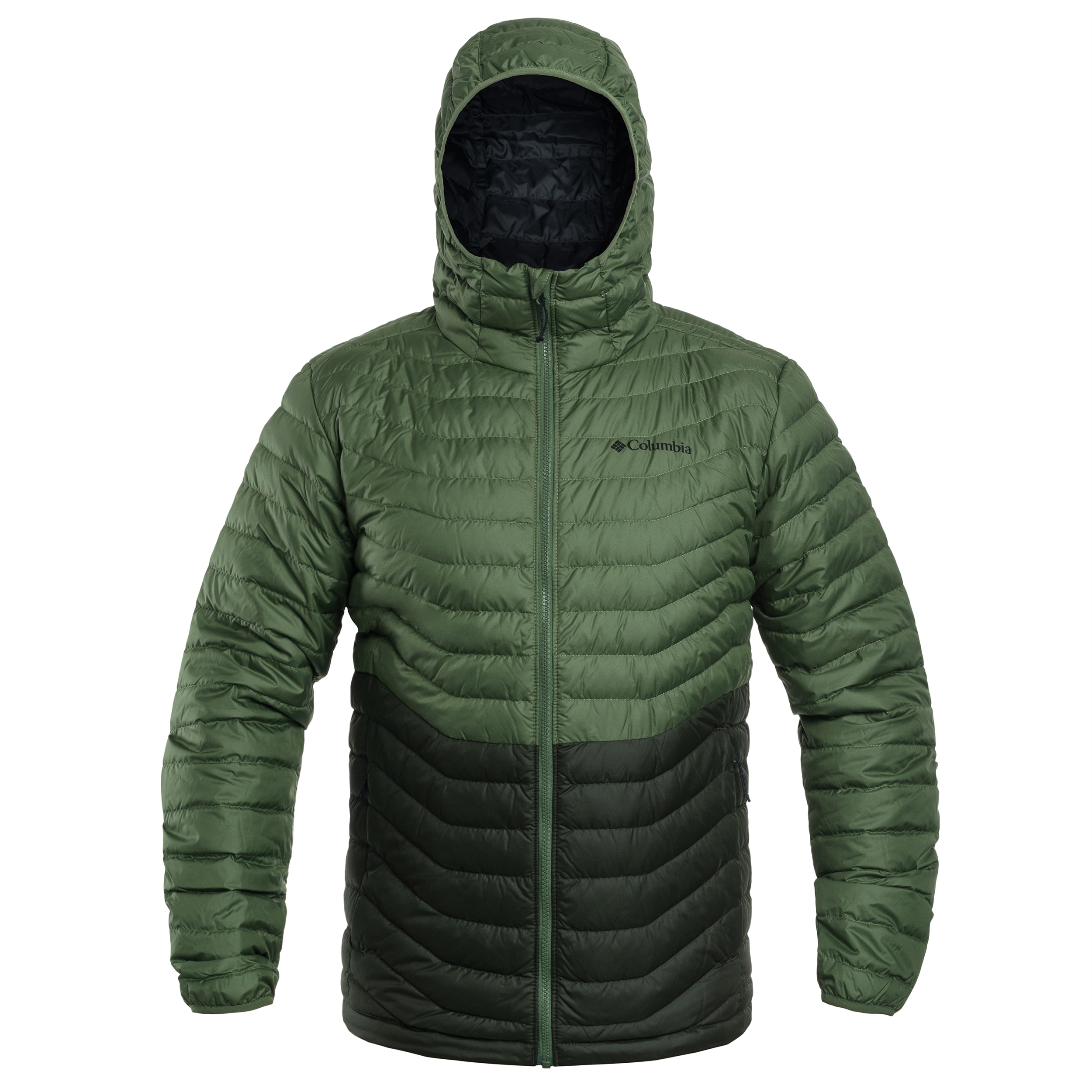 Geacă Columbia Westridge Down Hooded - Greenscape