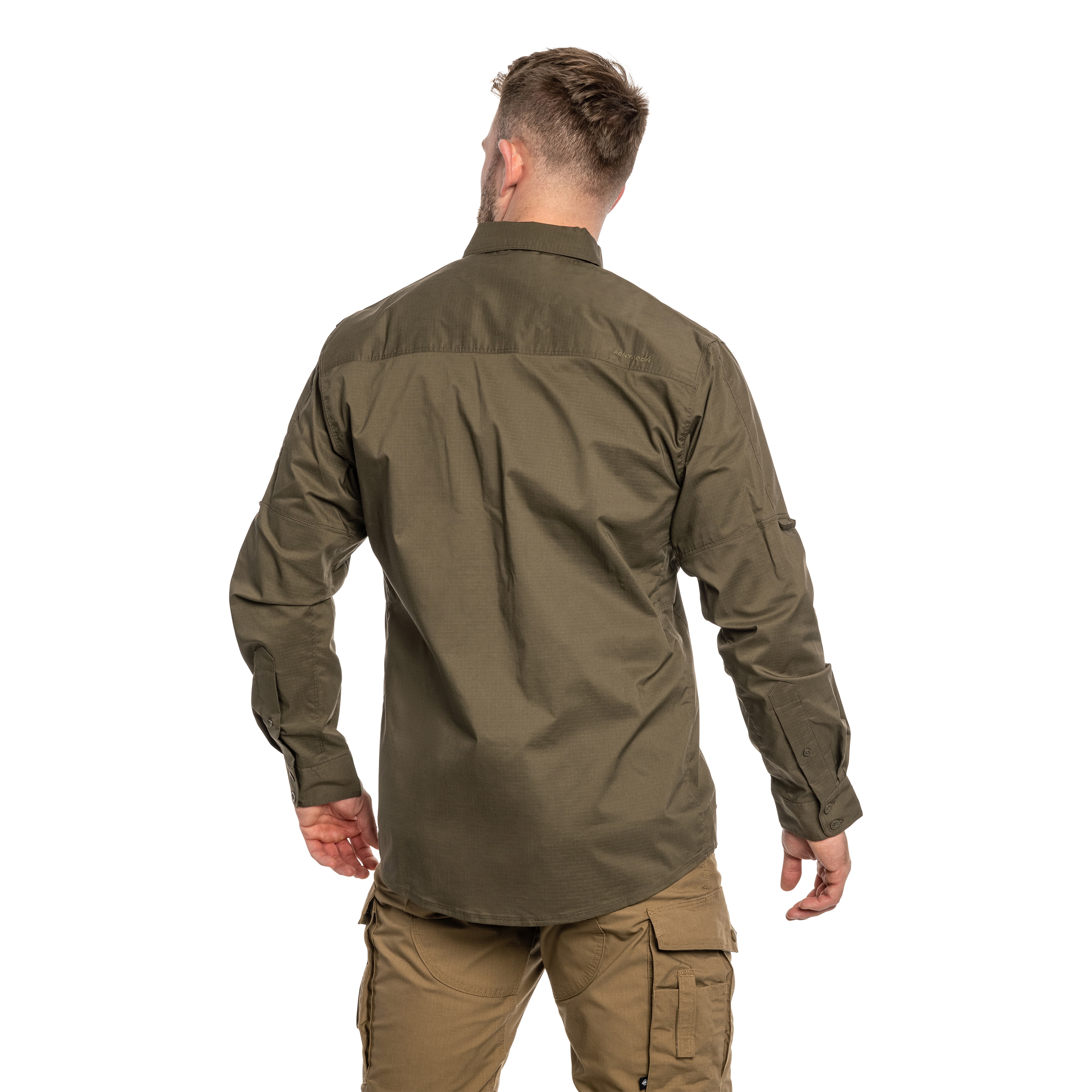 Cămașă tactică Pentagon Plato Long Sleeve - Ranger Green