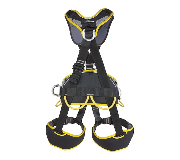 Singing Rock Profi Worker 3D Speed ham pentru lucru la înălțime - Black/Yellow