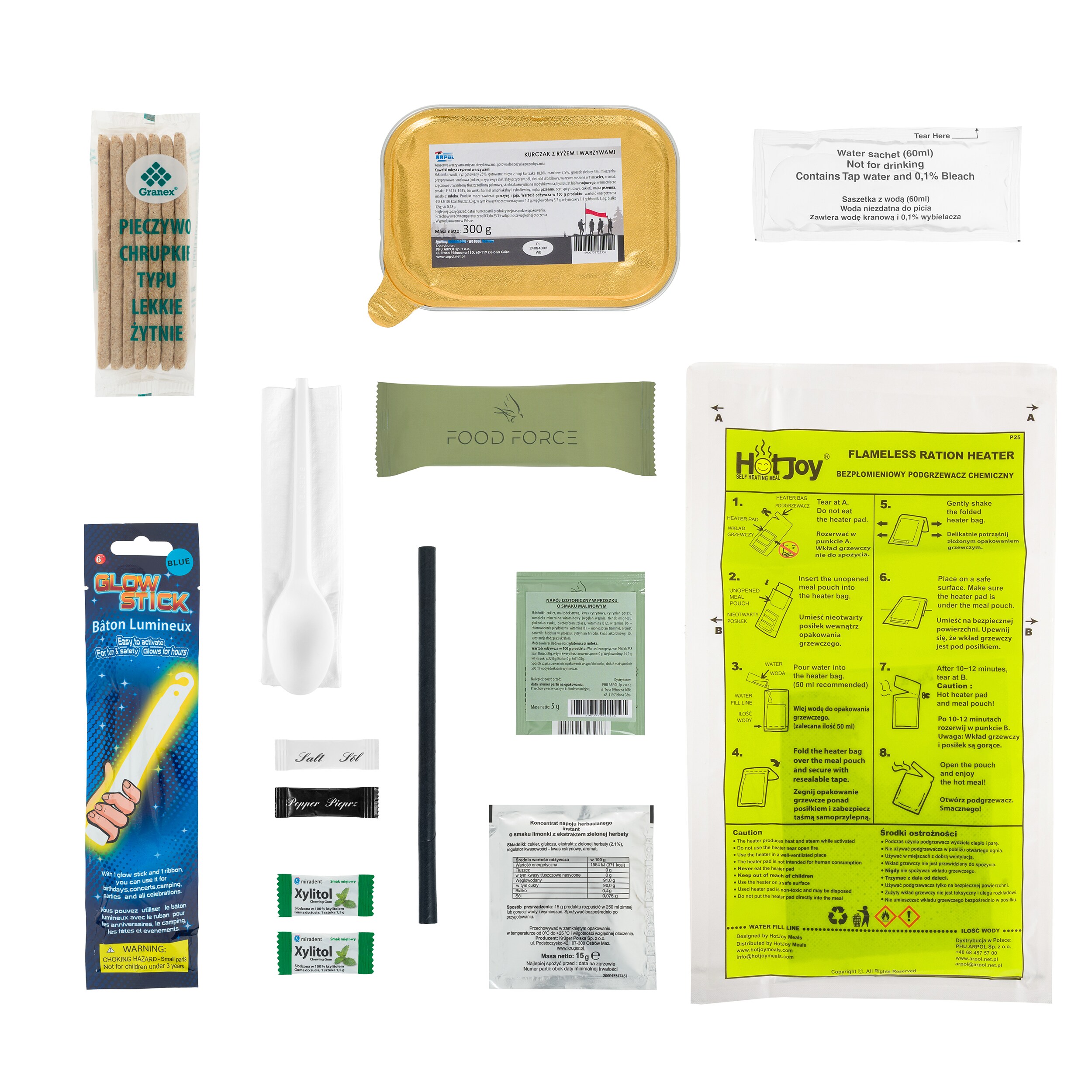 Rație alimentară  Arpol Offroad 1 - carte de rui cu orez și legume 300 g