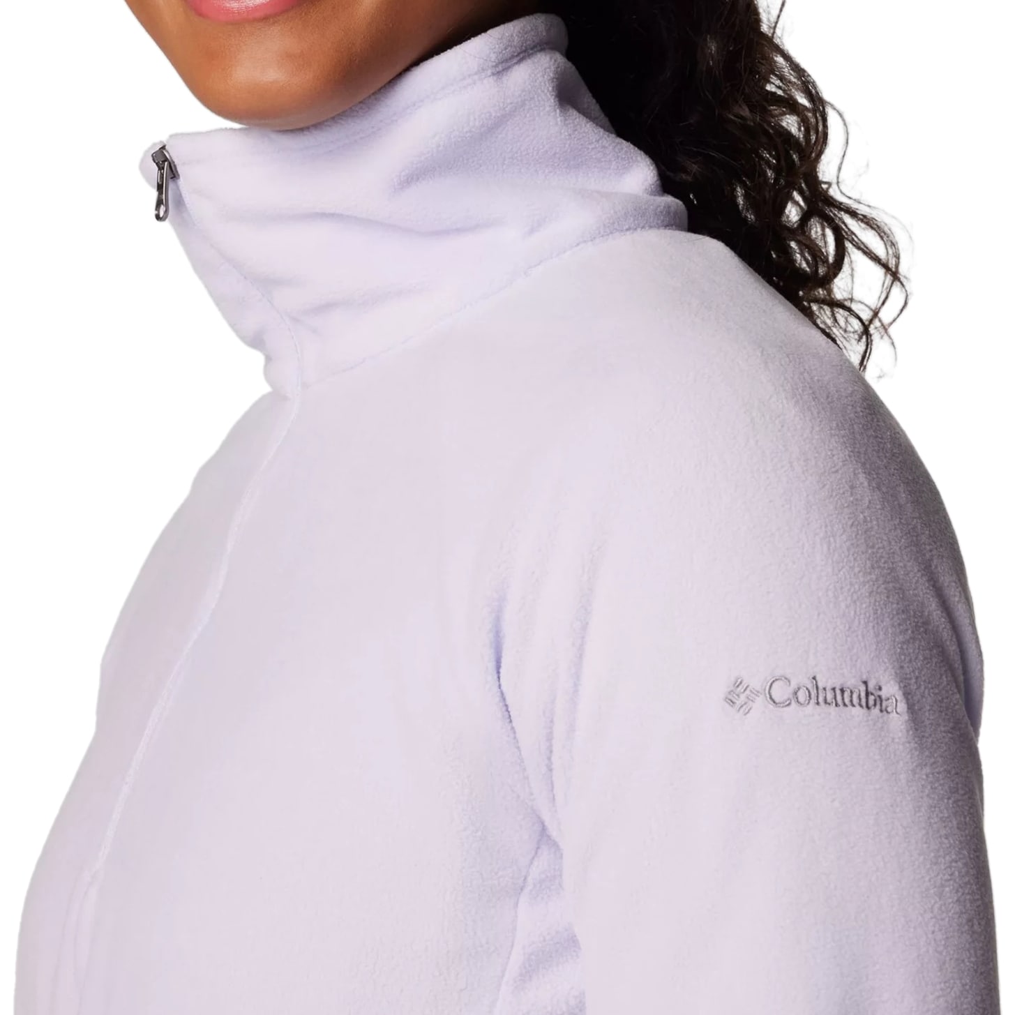 Bluză polar de damă Columbia Glacial IV Half Zip - Snowdrift