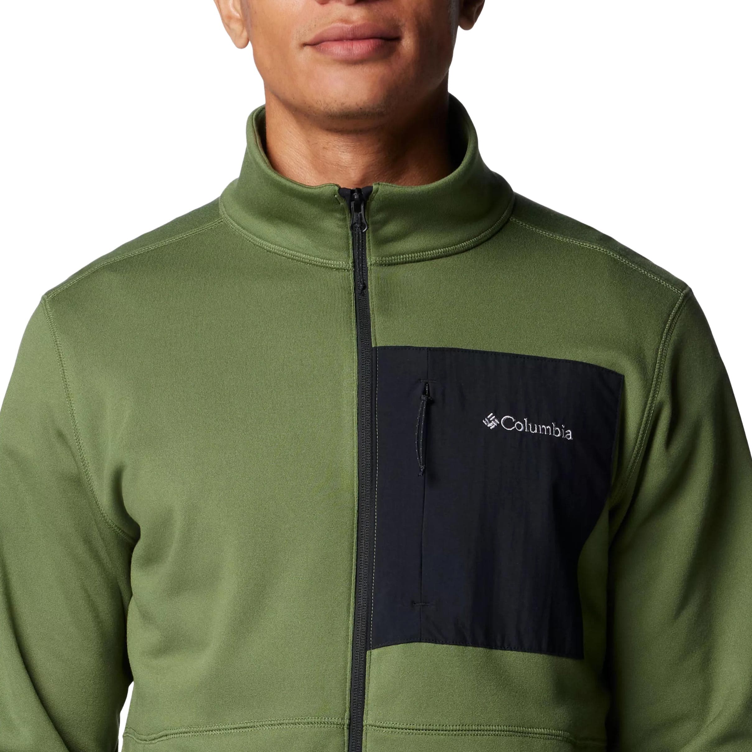 Jachetă Columbia Hike II Technical Fleece - Canteen/Black