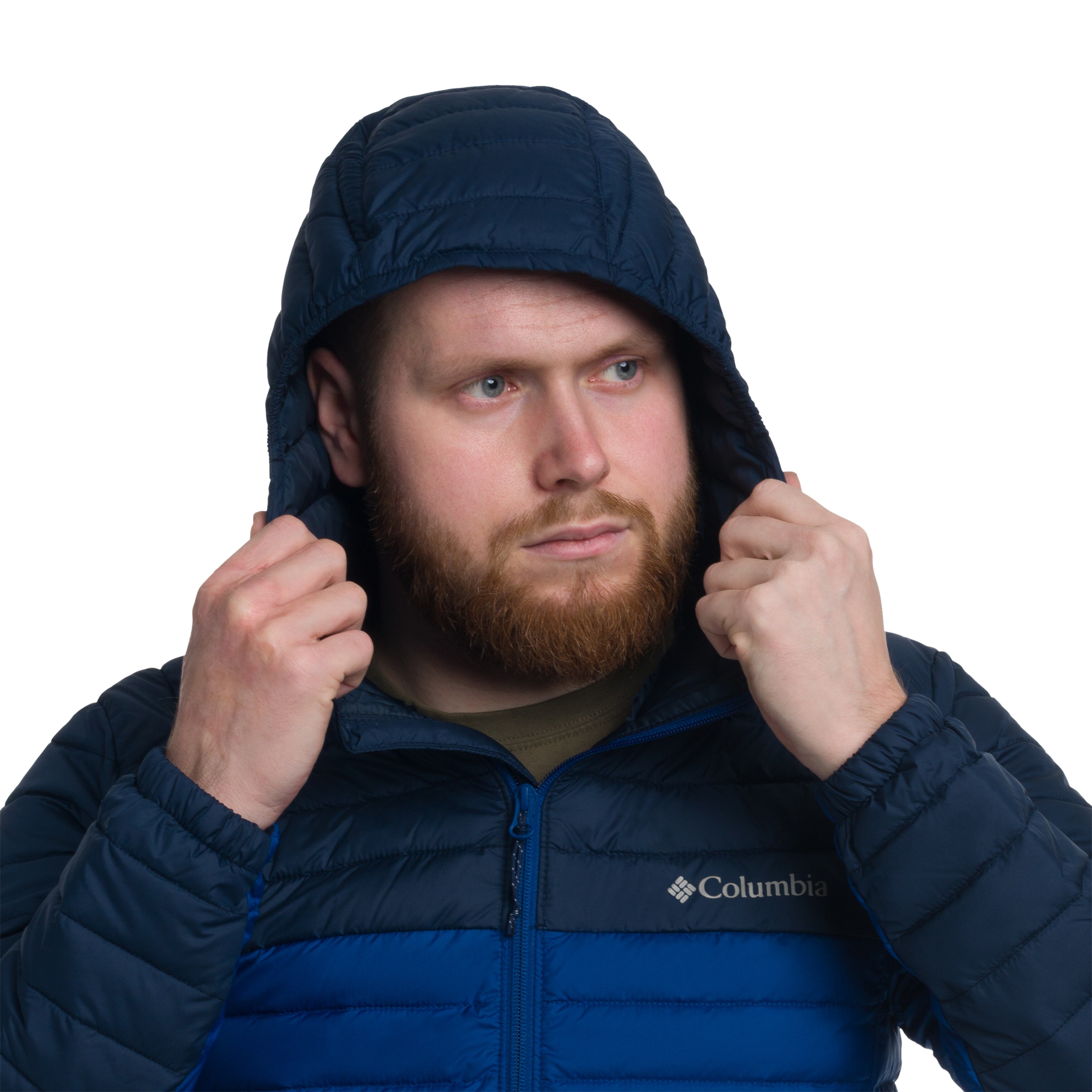 Geacă Columbia Silver Falls II Hooded - Mountain Blue