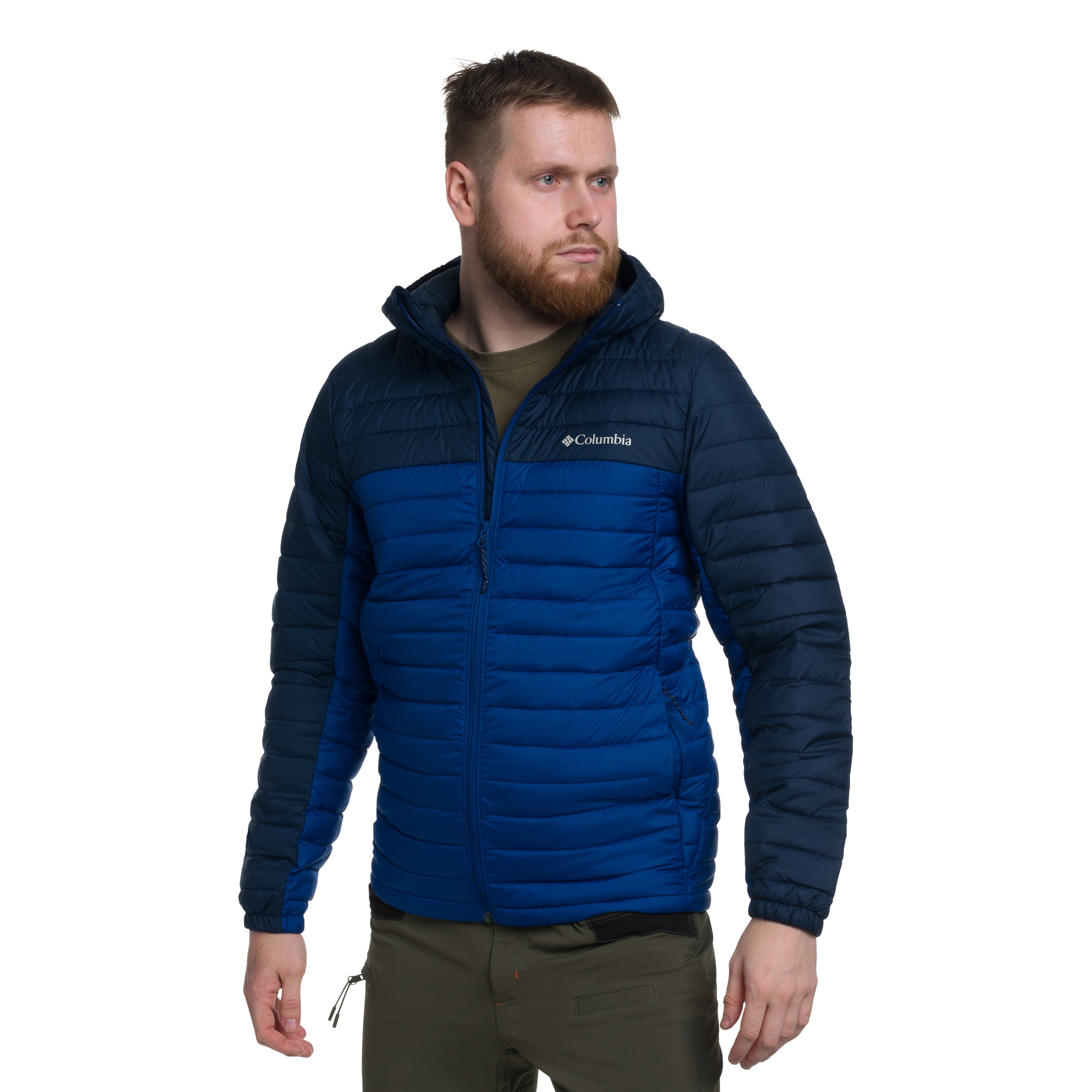Geacă Columbia Silver Falls II Hooded - Mountain Blue