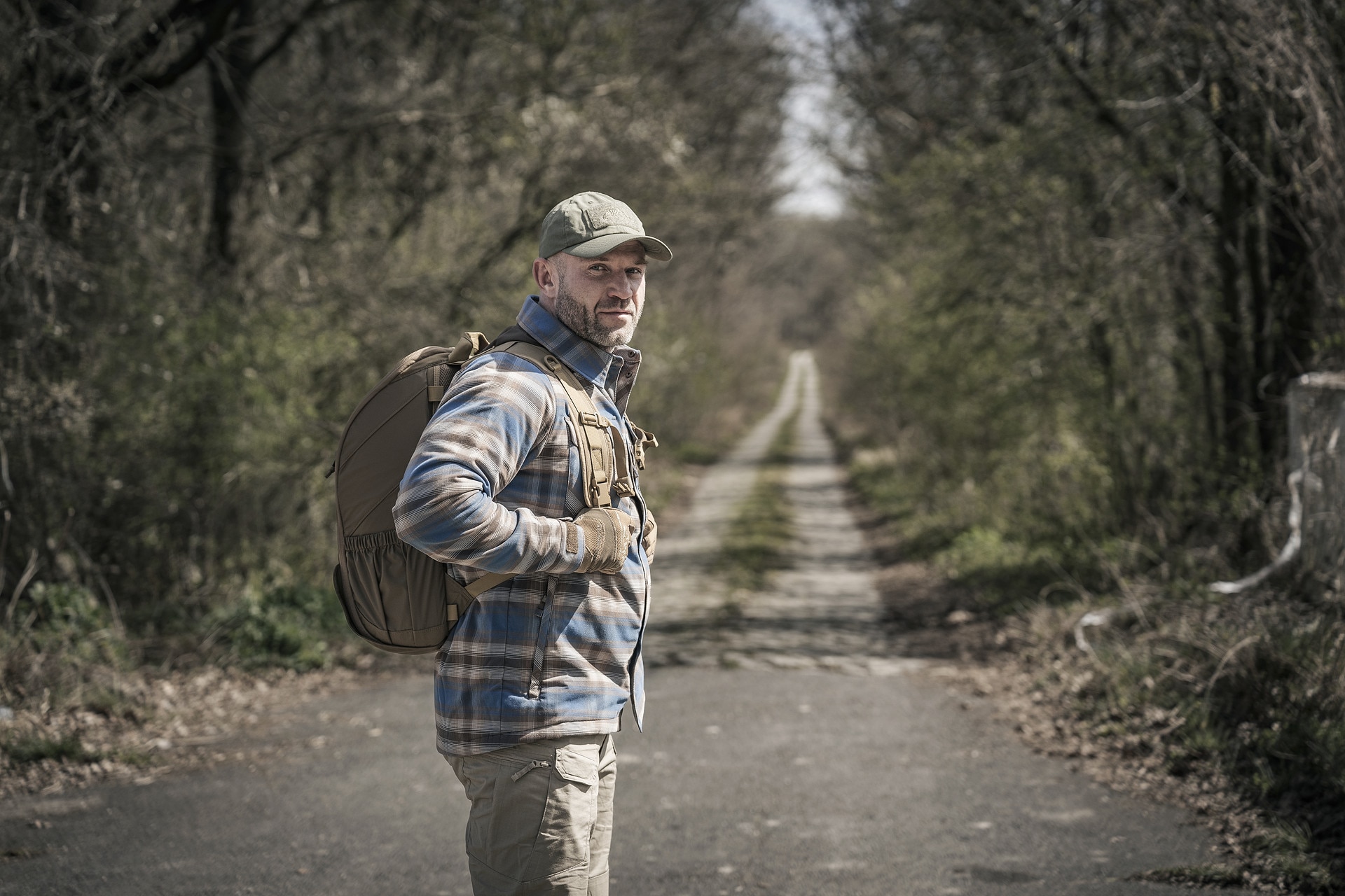 Cămașă Helikon-Tex Winter Warden Long Sleeve - Forest Blue Plaid