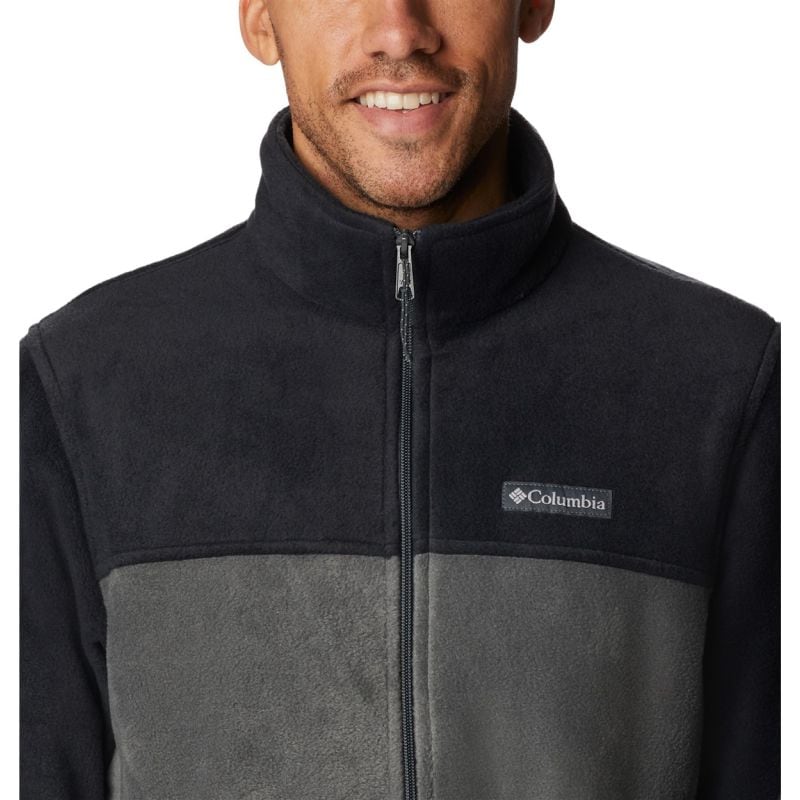 Jachetă polar Columbia Steens Mountain - Black / Grill