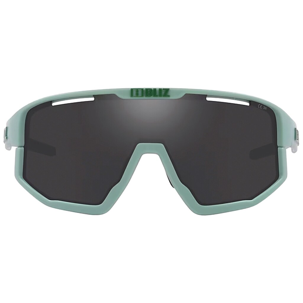 Ochelari de soare Bliz Fusion - Matte Green/Smoke Mirror Silver