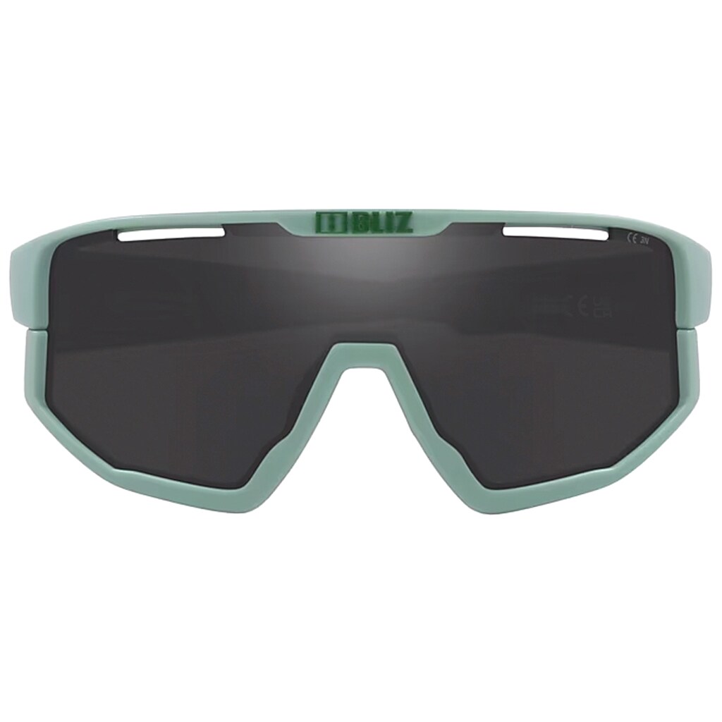 Ochelari de soare Bliz Fusion - Matte Green/Smoke Mirror Silver