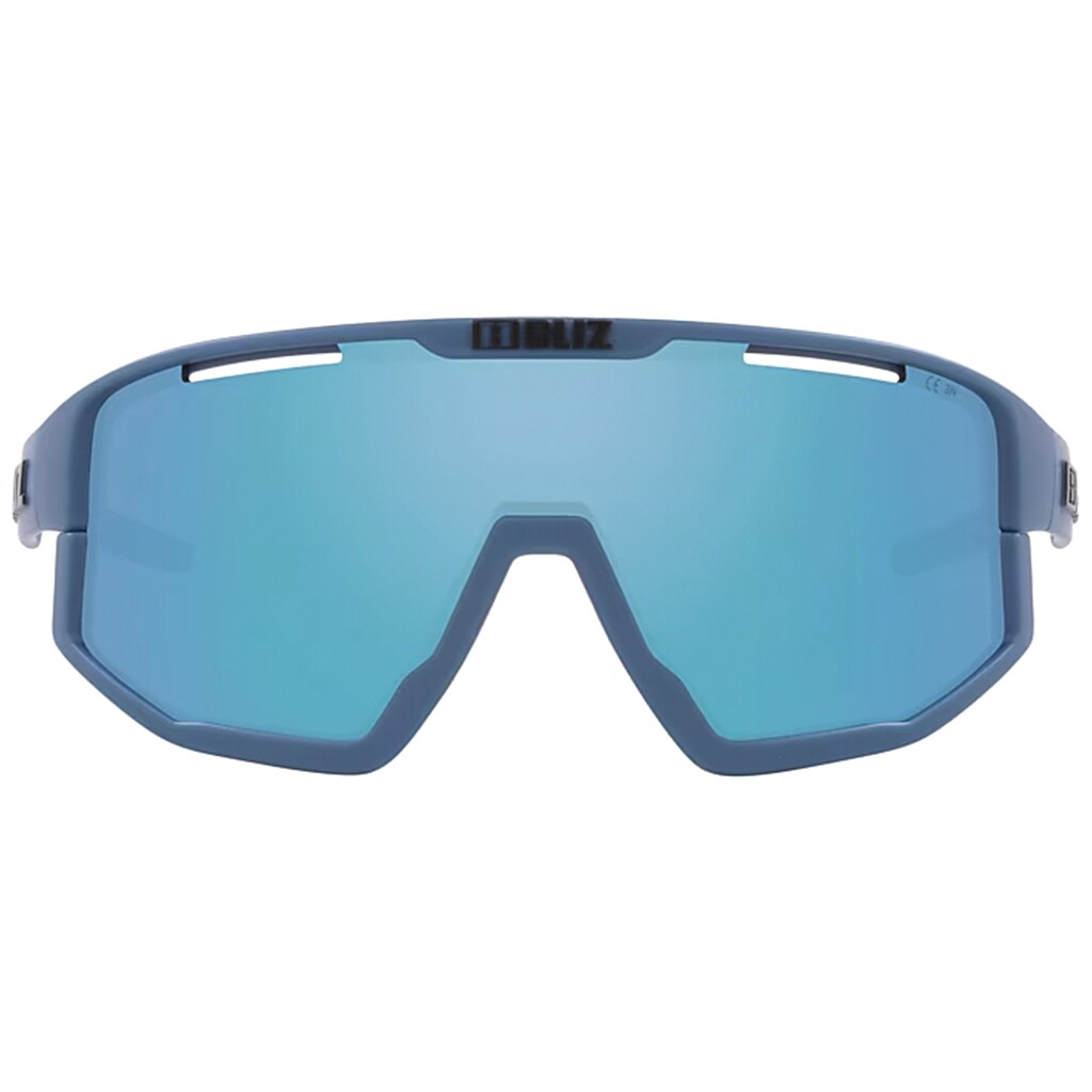 Ochelari de soare Bliz Fusion - Matte Blue/Brown Mirror Blue