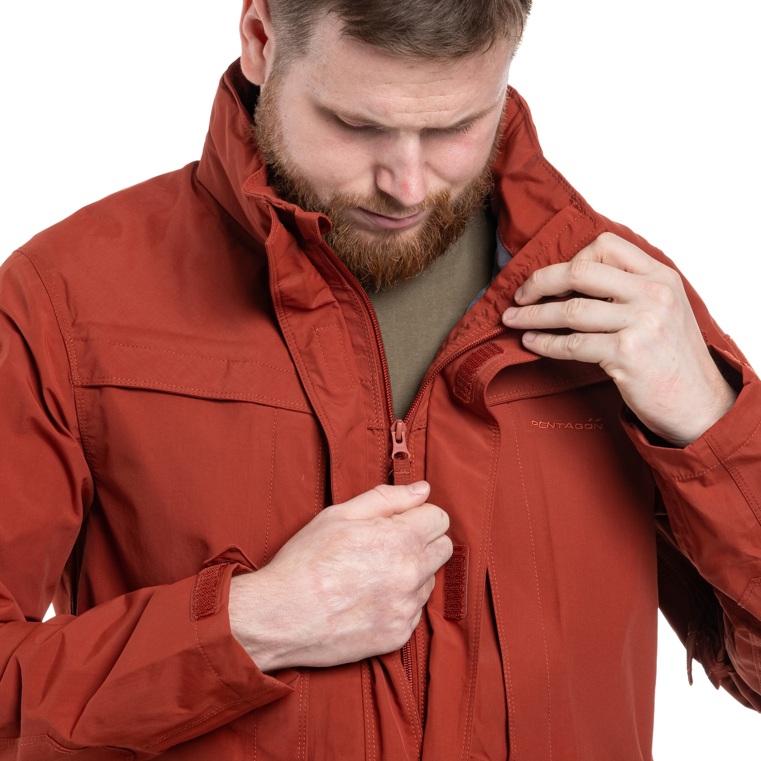 Geacă Pentagon Hurricane - Maroon Red