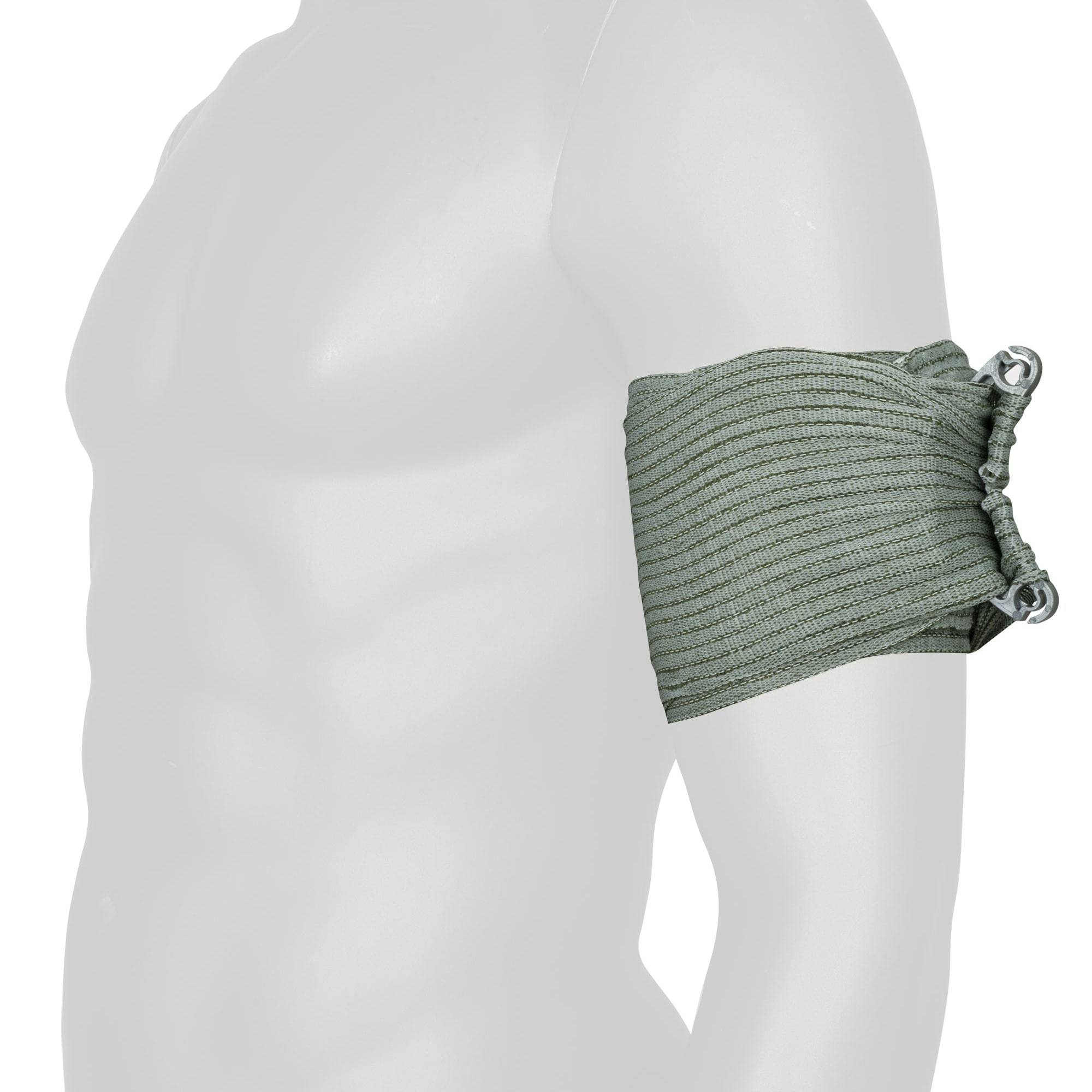 Bandaj de urgență Rhino Rescue 4 cale - Olive