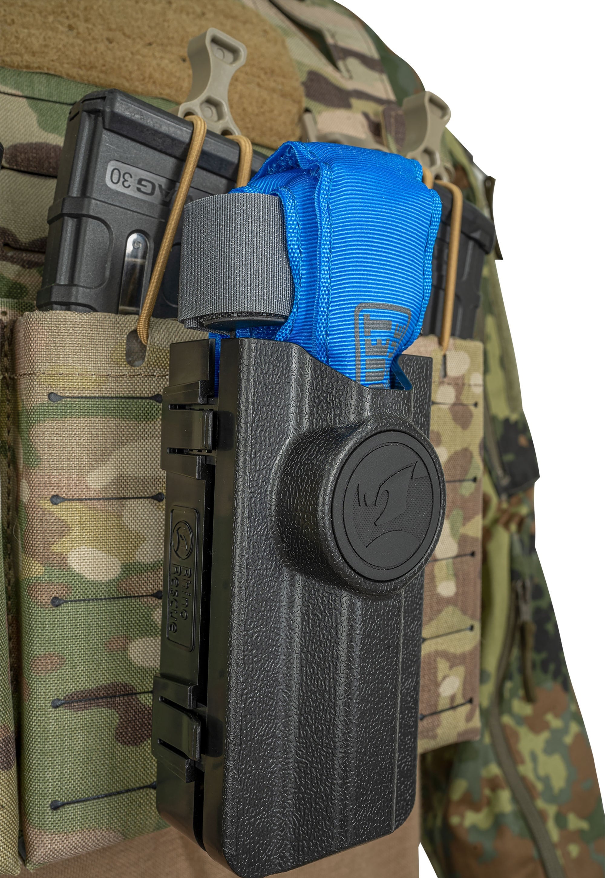 Husă pentru garou tactic Rhino Rescue Tourniquet Holder Plastic - Black