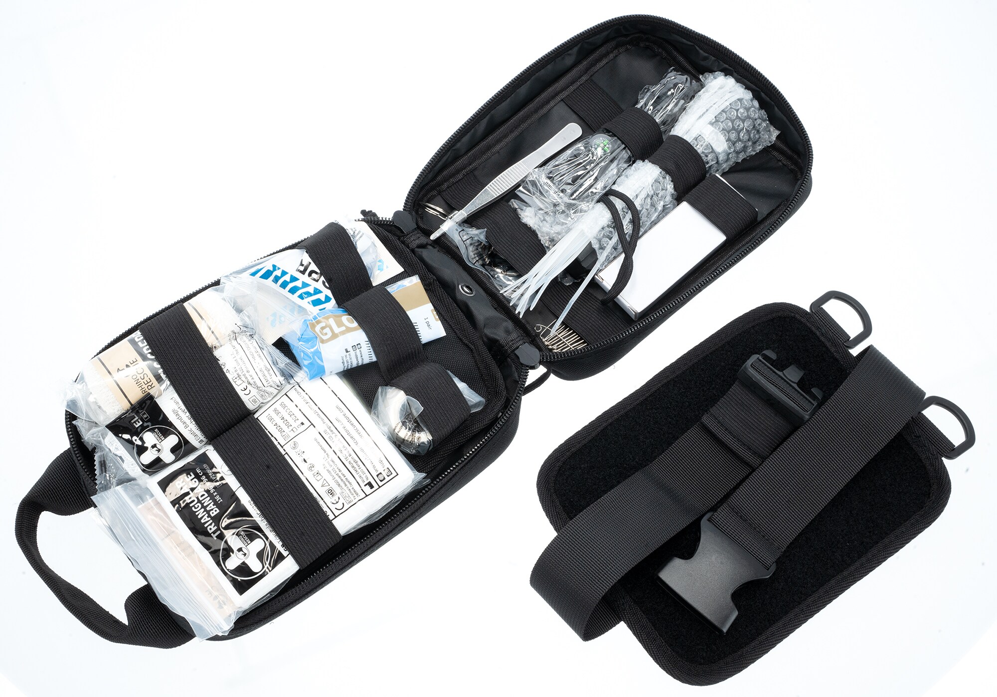 Trusă de prim ajutor Rhino Rescue Adventure Mini IFAK - Black