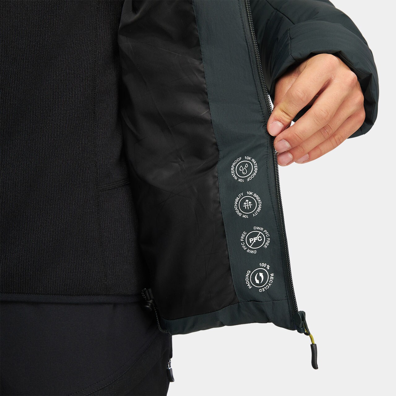 Geacă Alpinus Furggen - Verde