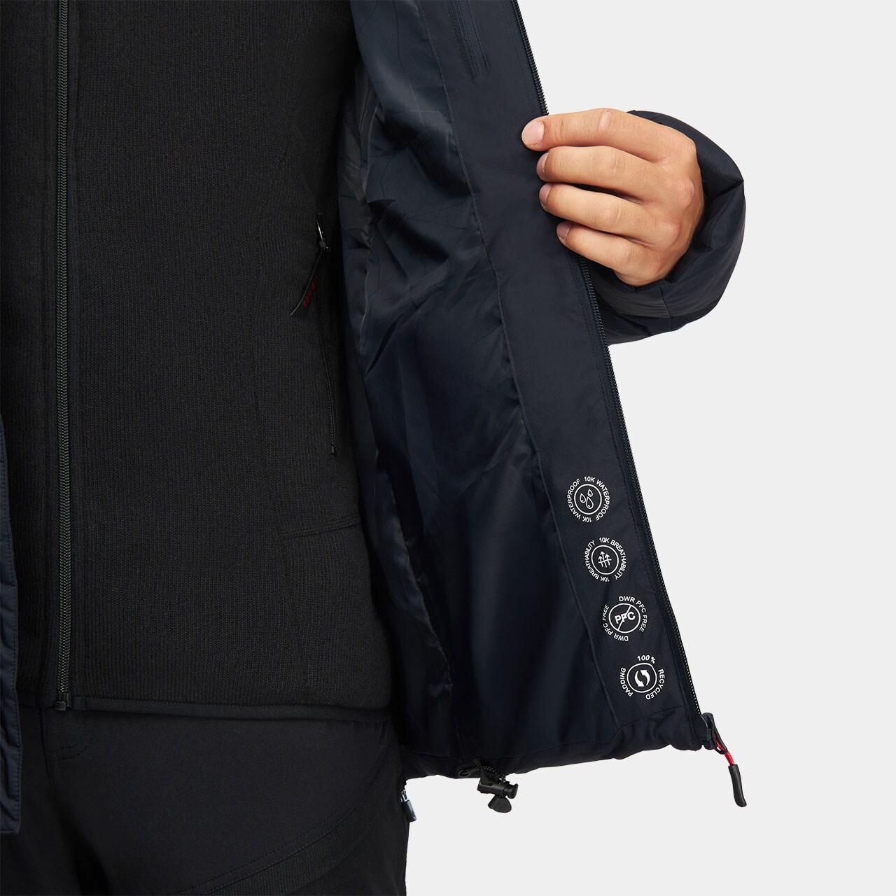 Geacă Alpinus Furggen - Bleumarin