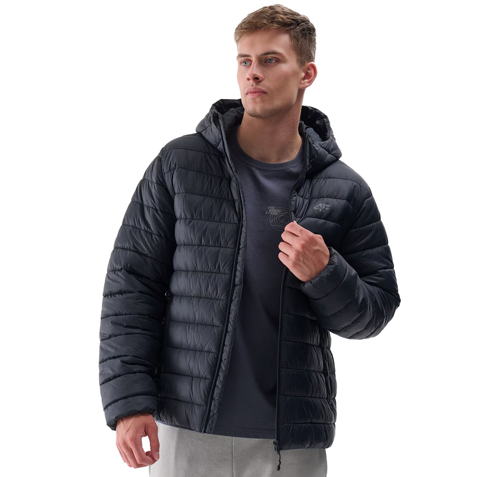 Geacă 4F M484 - Neagră