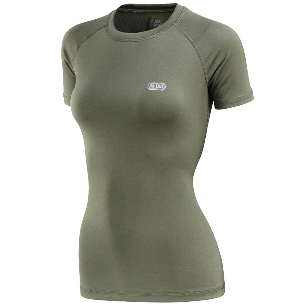 Tricou termoactiv de damă M-Tac Ultra Light Polartec Lady Short Sleeve - Dark Olive
