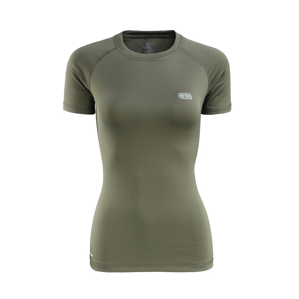 Tricou termoactiv de damă M-Tac Ultra Light Polartec Lady Short Sleeve - Dark Olive